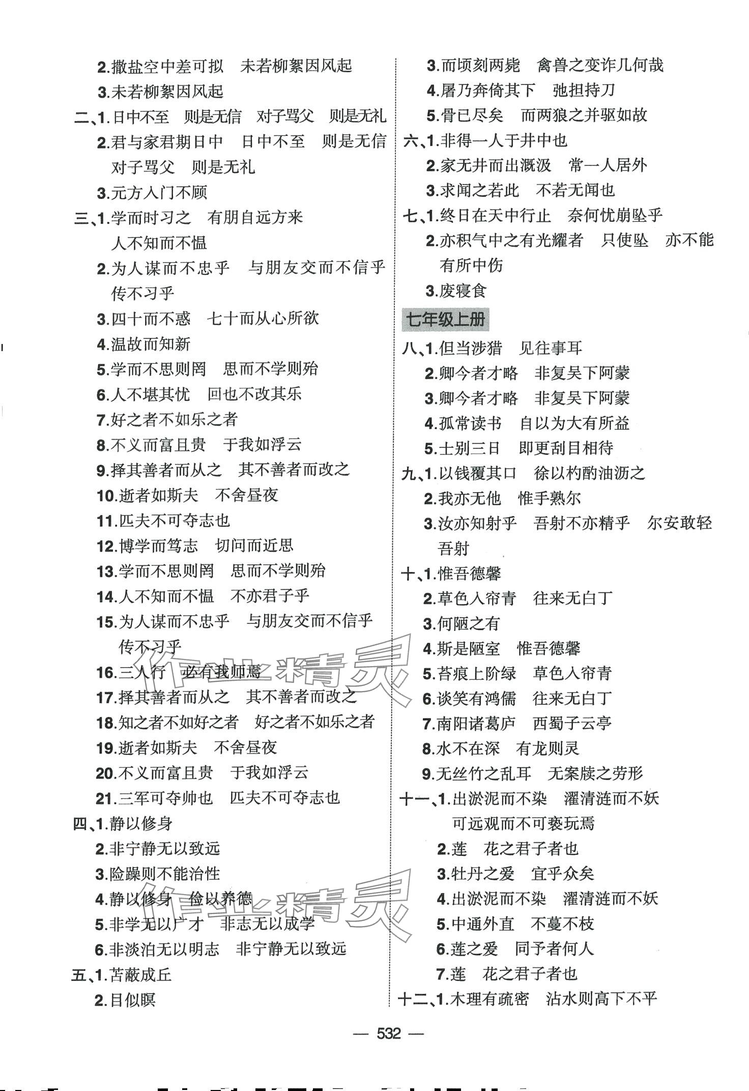 2024年創(chuàng)新A+中考總復習語文廣東專版 第4頁