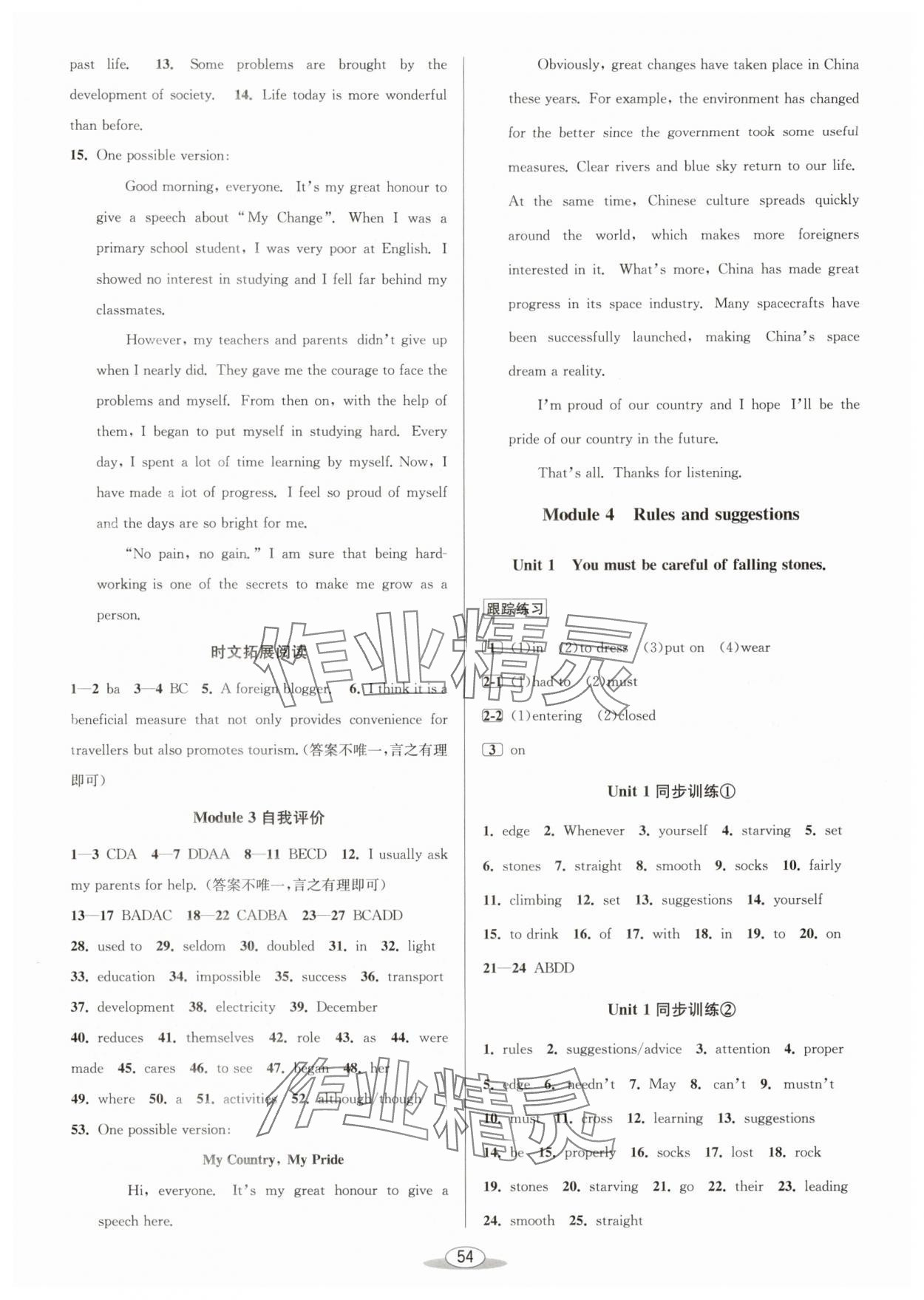 2025年教与学课程同步讲练九年级英语全一册外研版 第22页