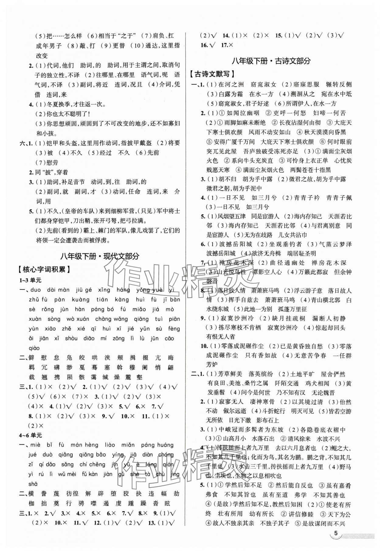 2025年中考零距離語(yǔ)文濰坊專(zhuān)版 第5頁(yè)