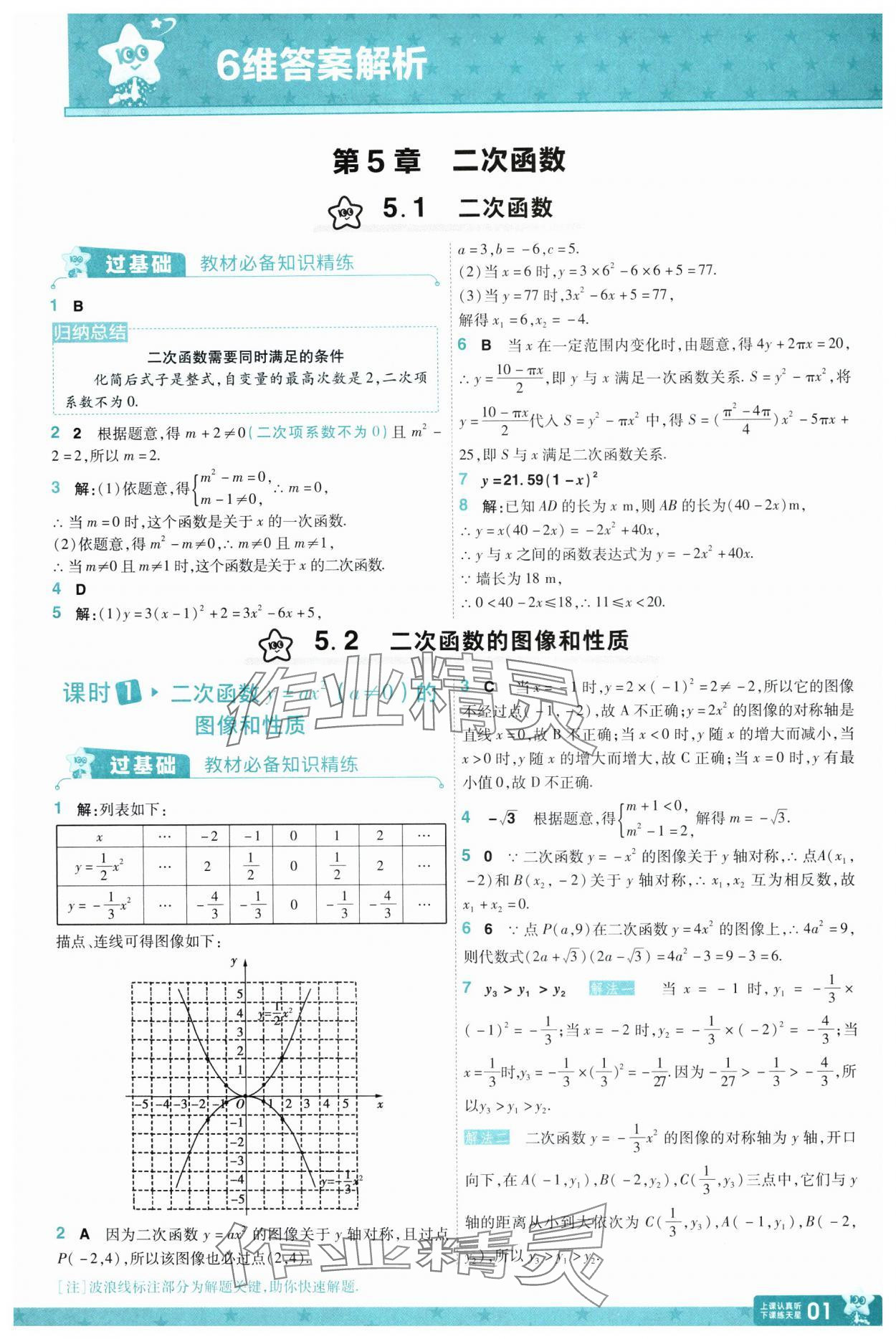 2025年一遍過九年級(jí)初中數(shù)學(xué)下冊(cè)蘇科版 參考答案第1頁(yè)