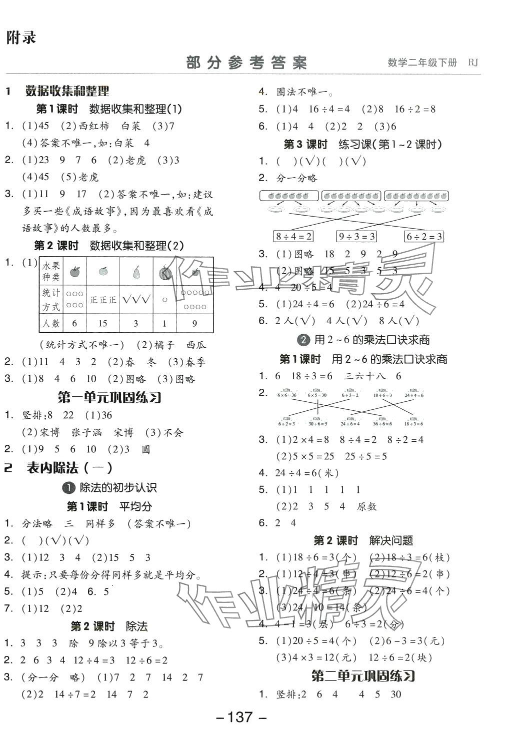 2024年智慧隨堂練二年級數學下冊人教版 第1頁