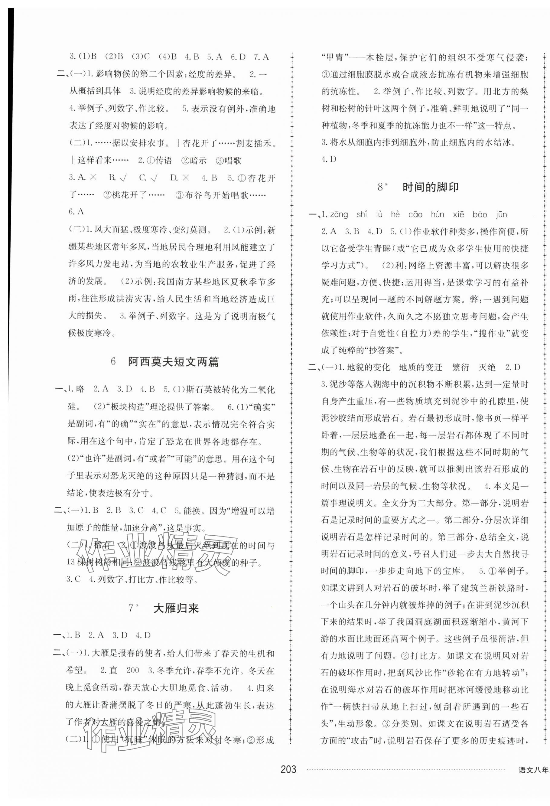 2025年同步練習(xí)冊(cè)配套單元檢測(cè)卷八年級(jí)語(yǔ)文下冊(cè)人教版 第3頁(yè)