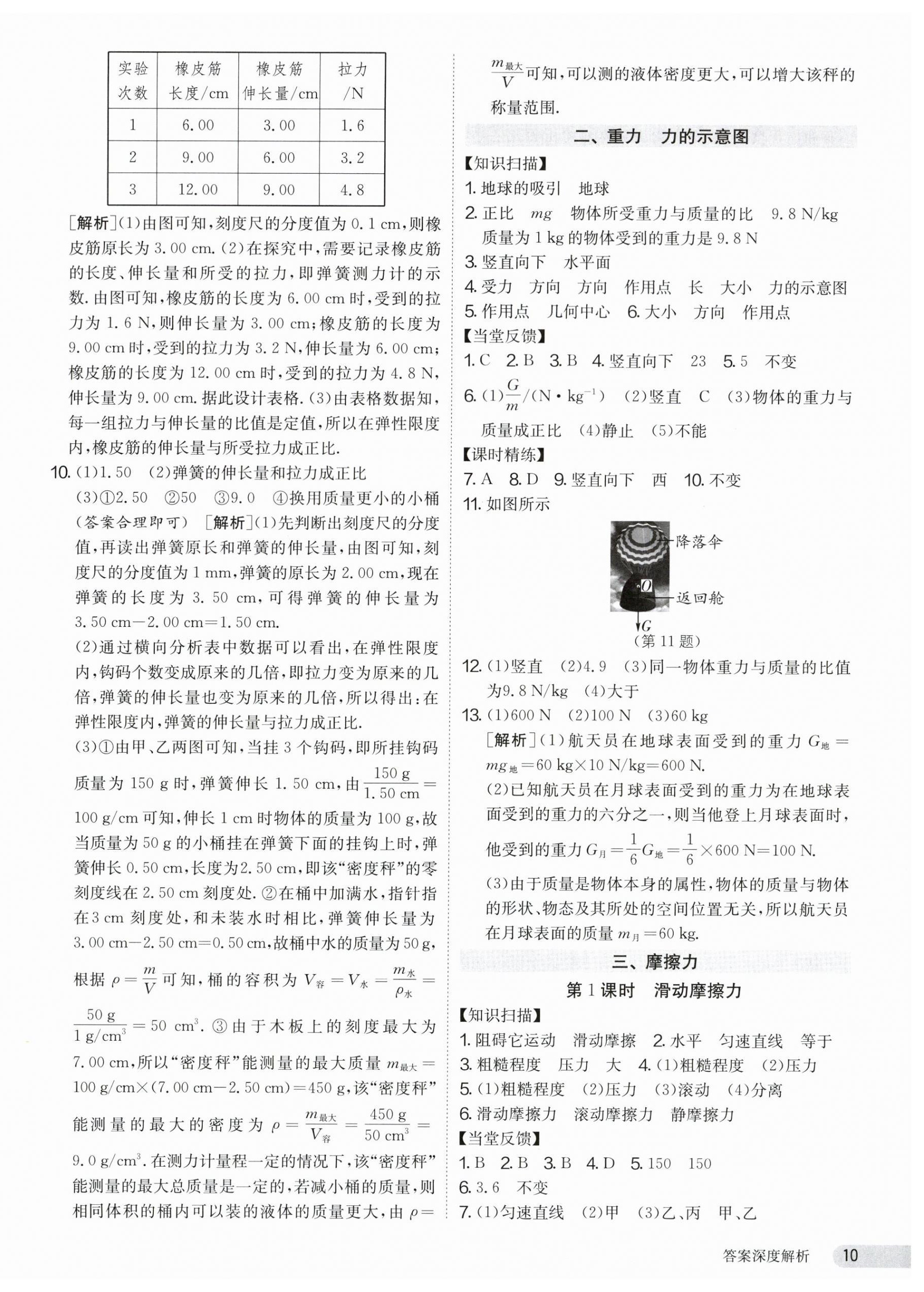 2024年課時訓(xùn)練八年級物理下冊蘇科版江蘇人民出版社 第10頁