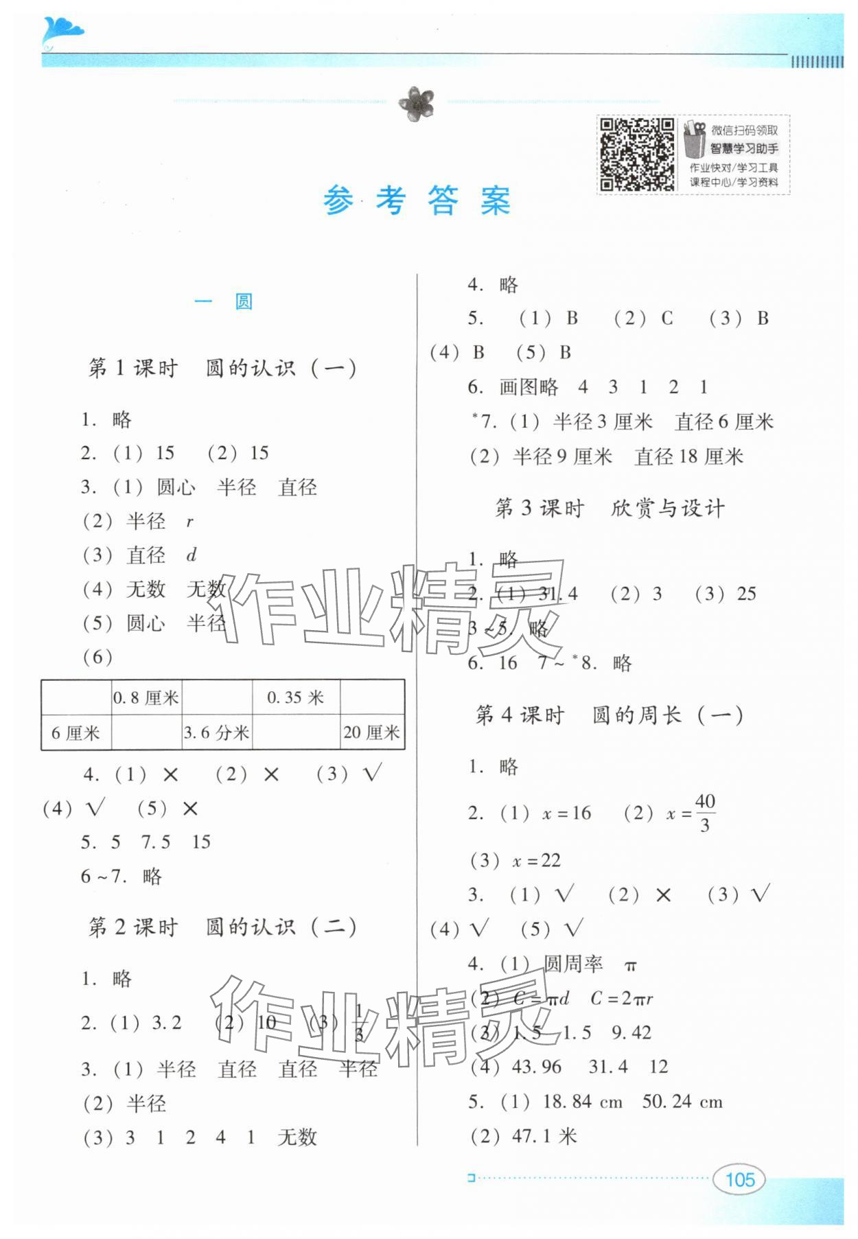 2024年南方新课堂金牌学案六年级数学上册北师大版 第1页