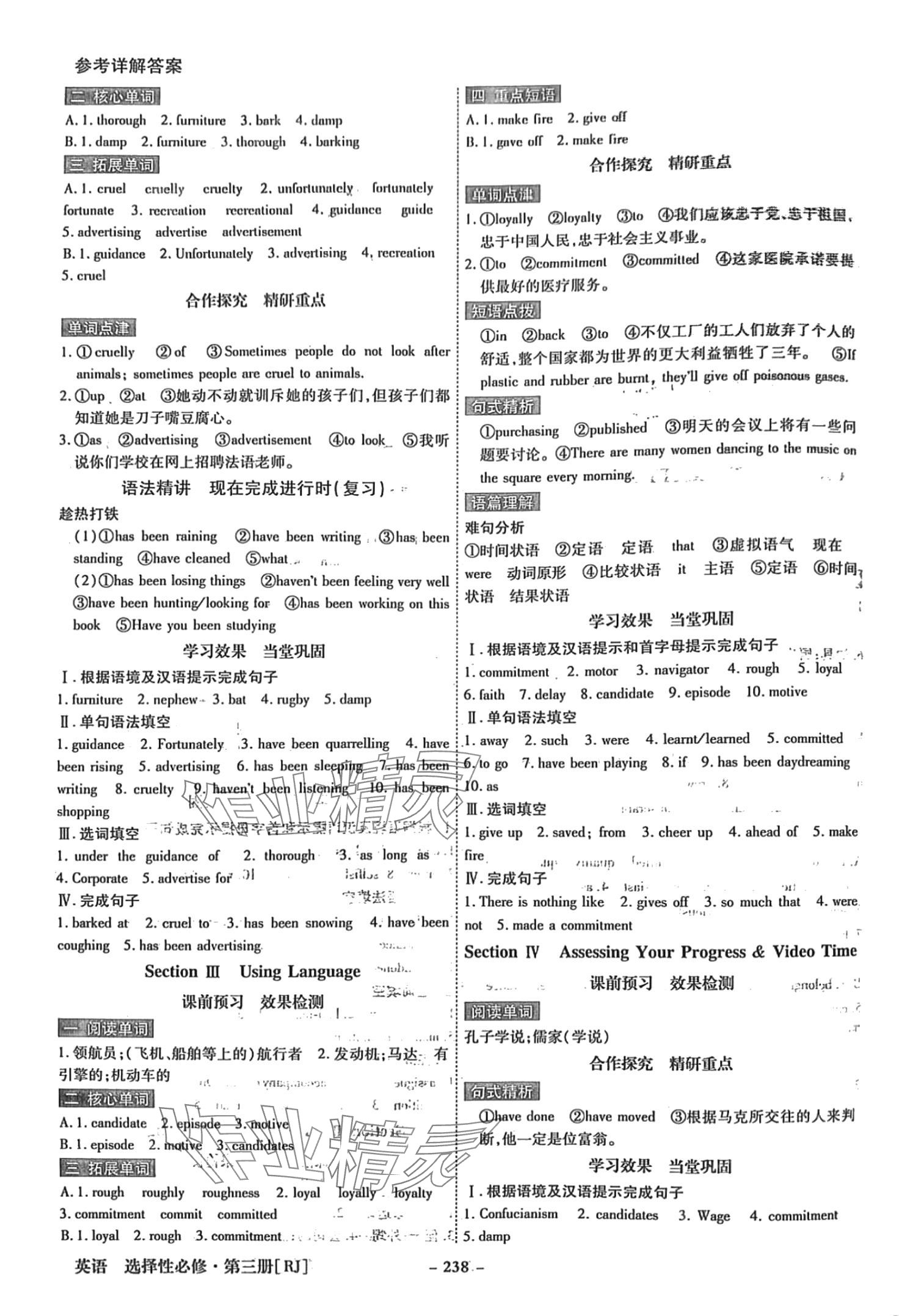 2024年金版教程高中新課程創(chuàng)新導(dǎo)學案高中英語選擇性必修第三冊人教版 第8頁