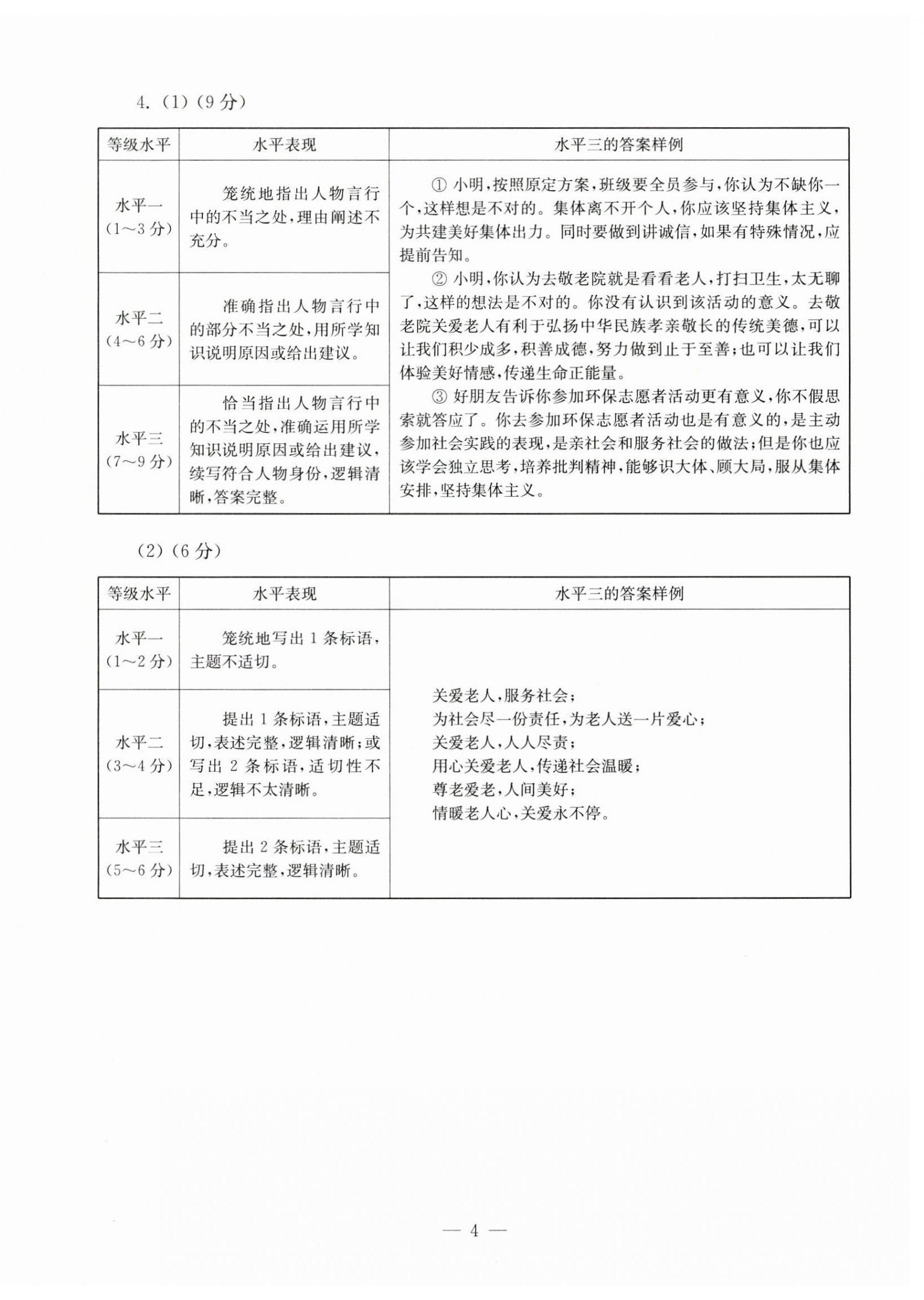 2025年南京市中考道德與法治備考小紅書 第4頁