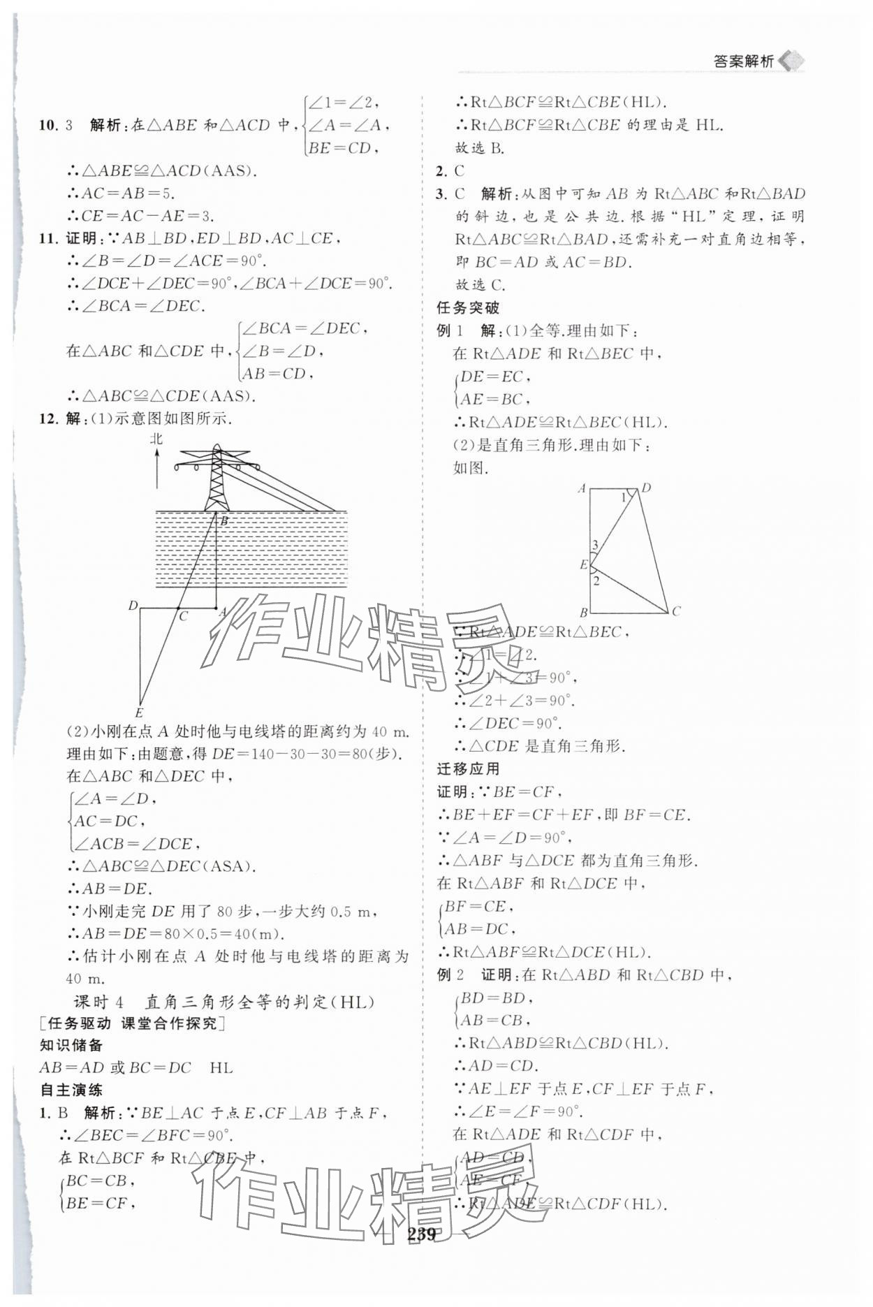 2024年新课程同步练习册八年级数学上册人教版 第19页