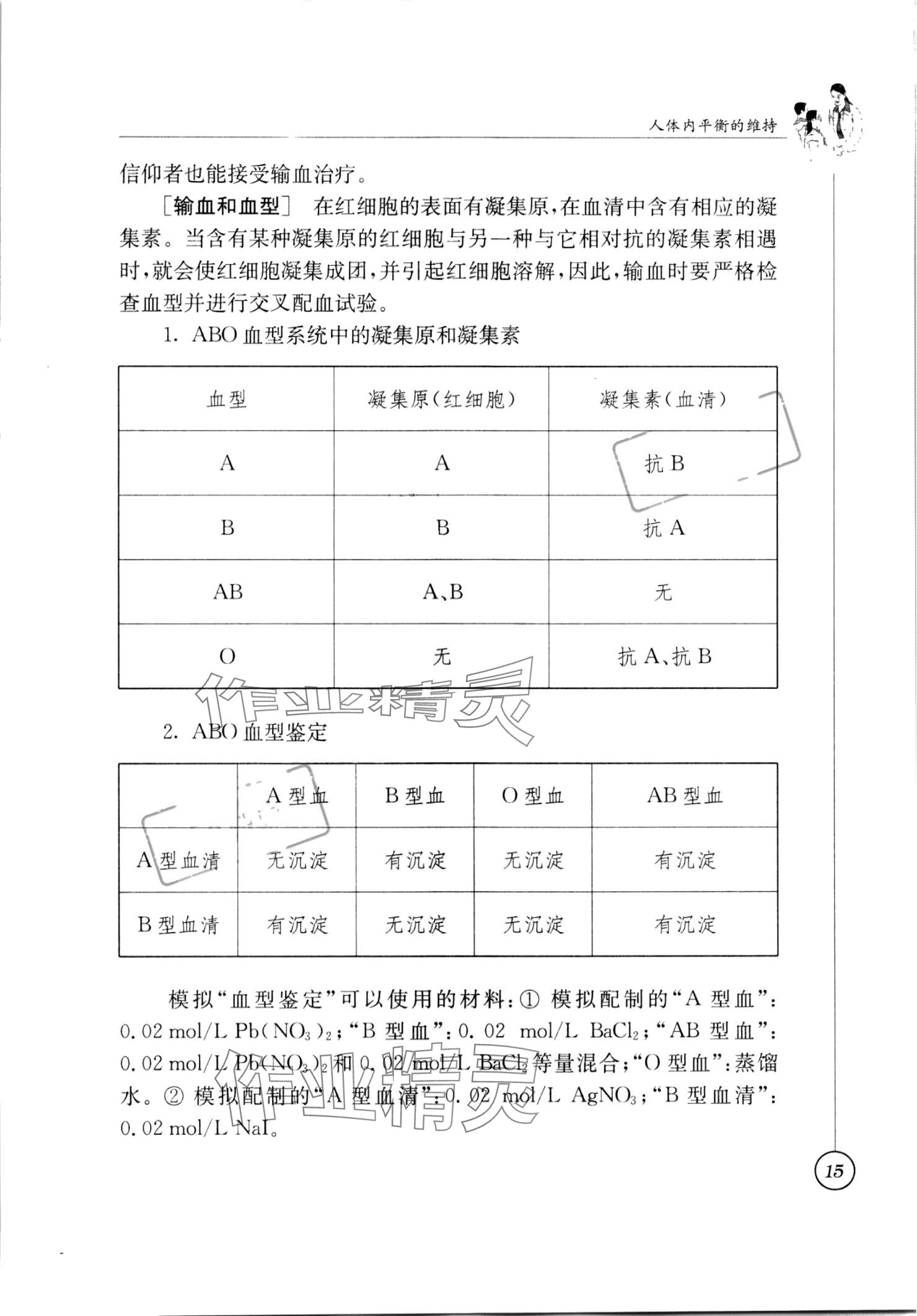 2024年教材課本八年級(jí)生物上冊(cè)蘇科版 參考答案第15頁