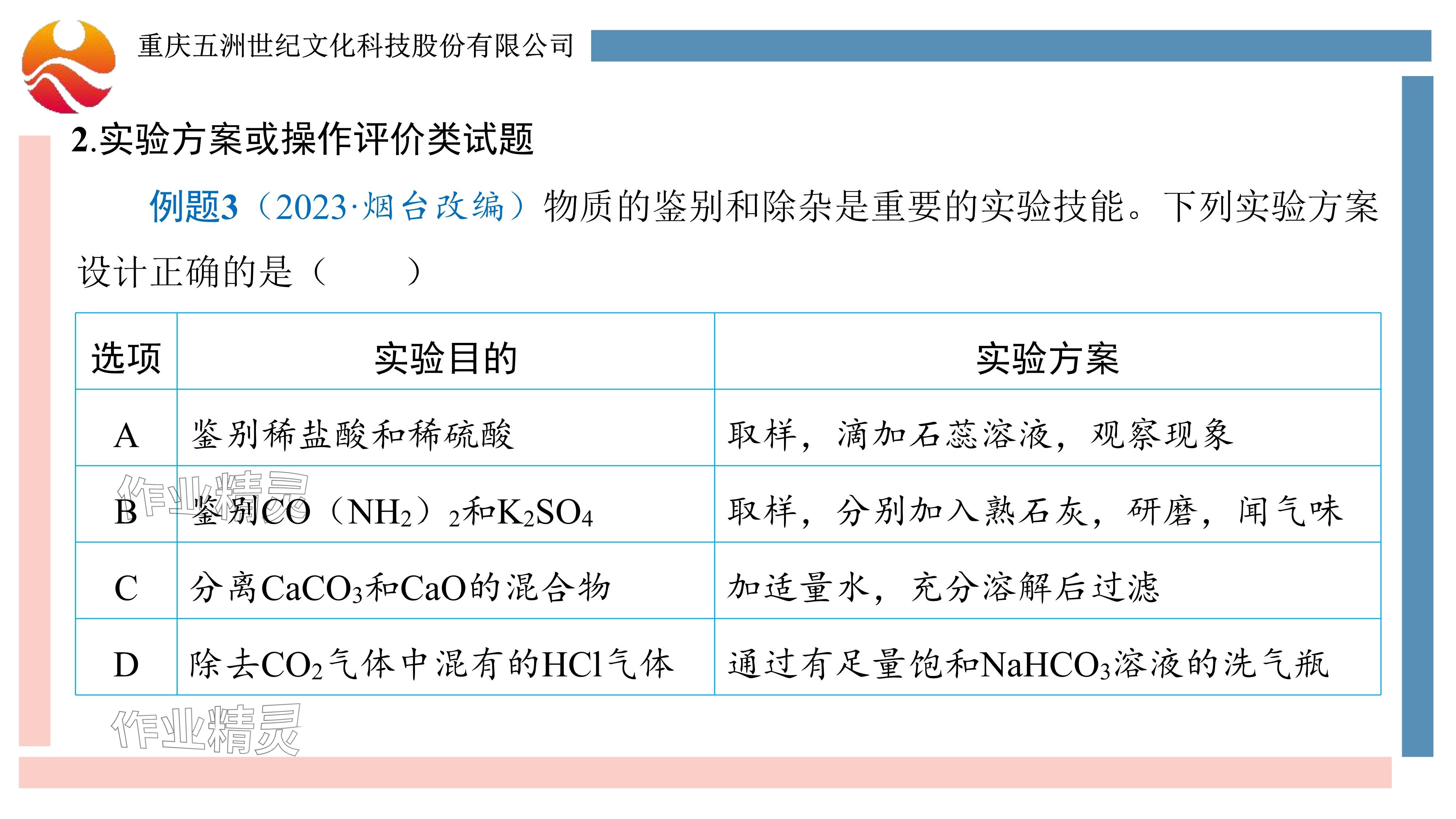 2024年重慶市中考試題分析與復(fù)習(xí)指導(dǎo)化學(xué) 參考答案第83頁