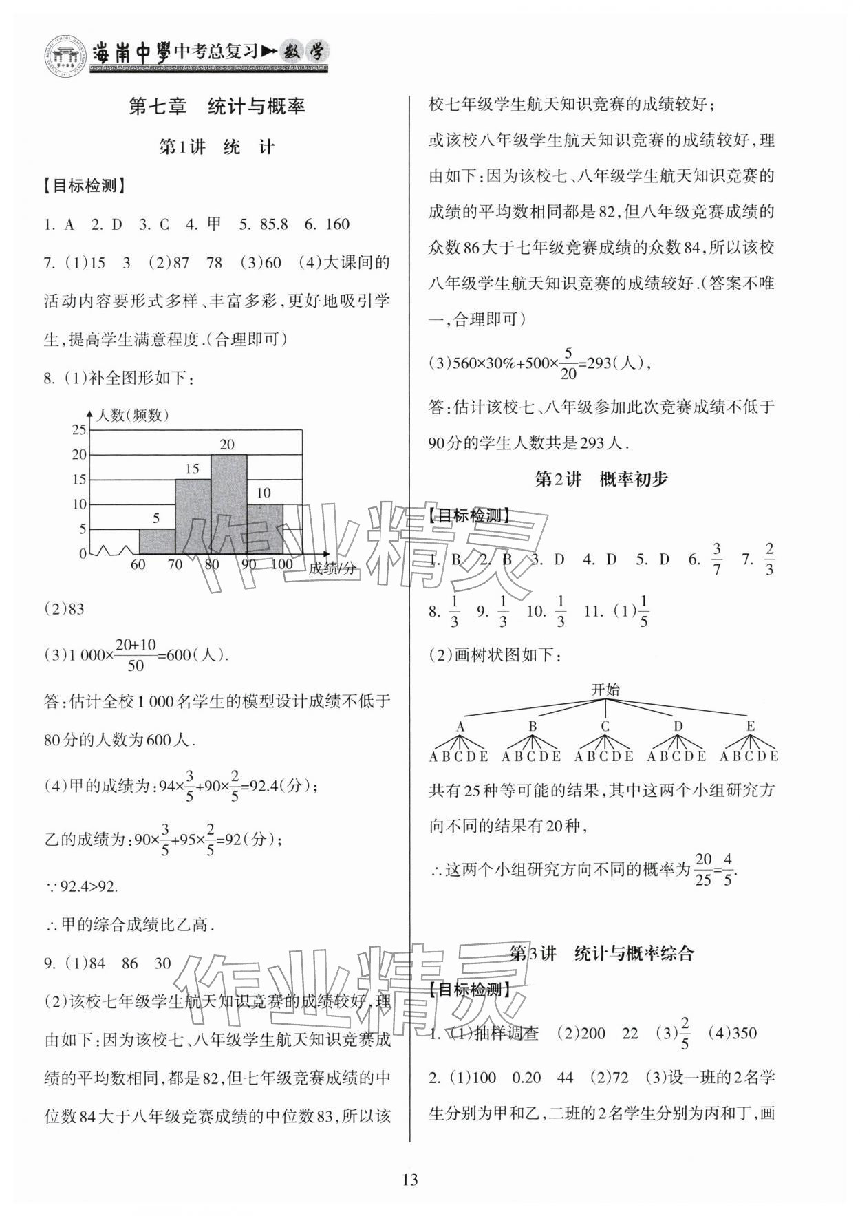 2026年海南中学中考总复习数学人教版&nbsp;第14页