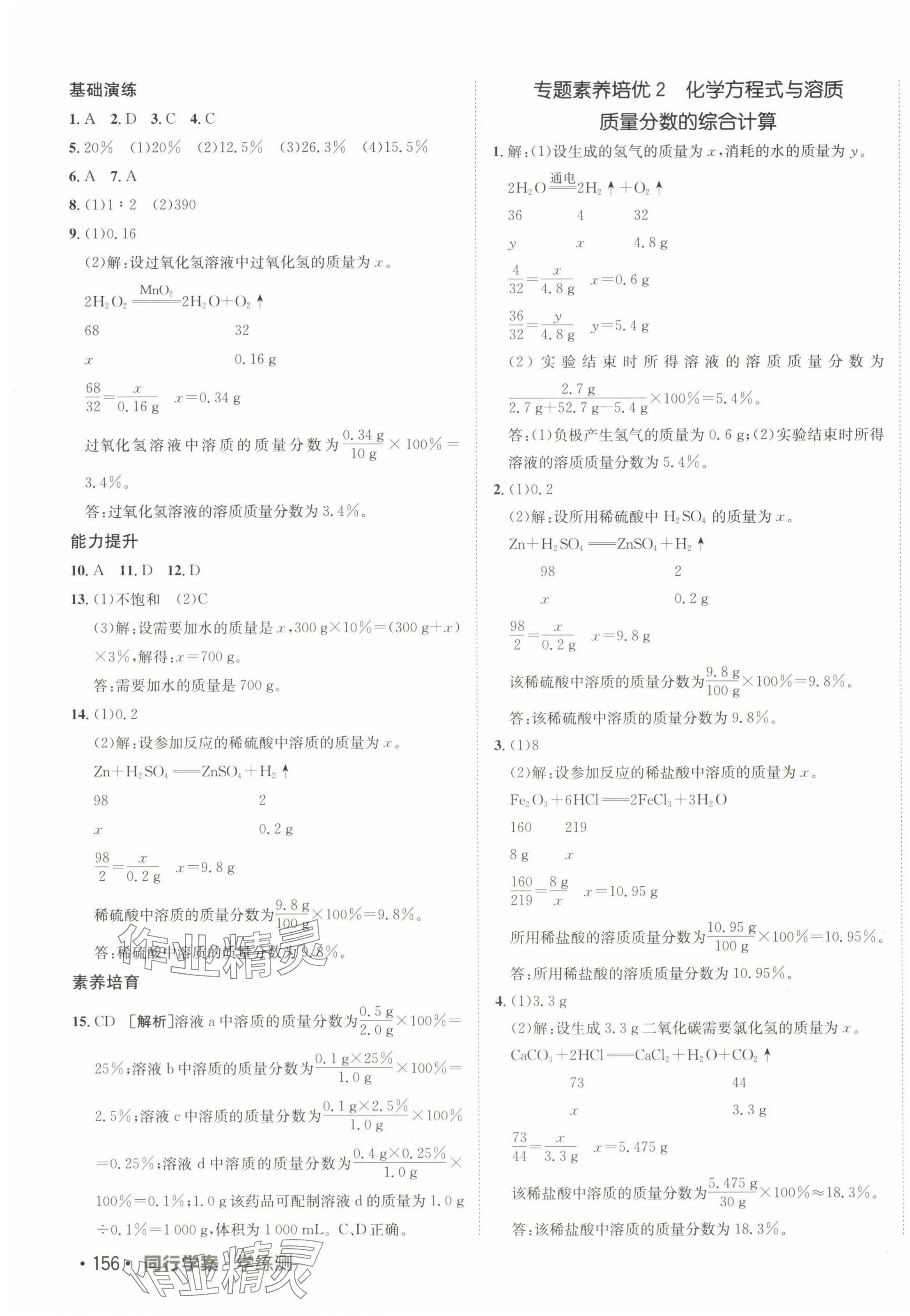 2025年同行學(xué)案學(xué)練測九年級化學(xué)下冊人教版 第7頁