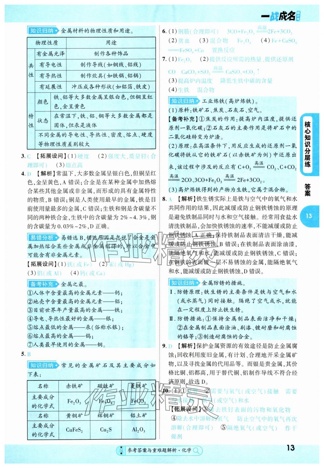 2025年純練版總復(fù)習(xí)化學(xué) 第13頁