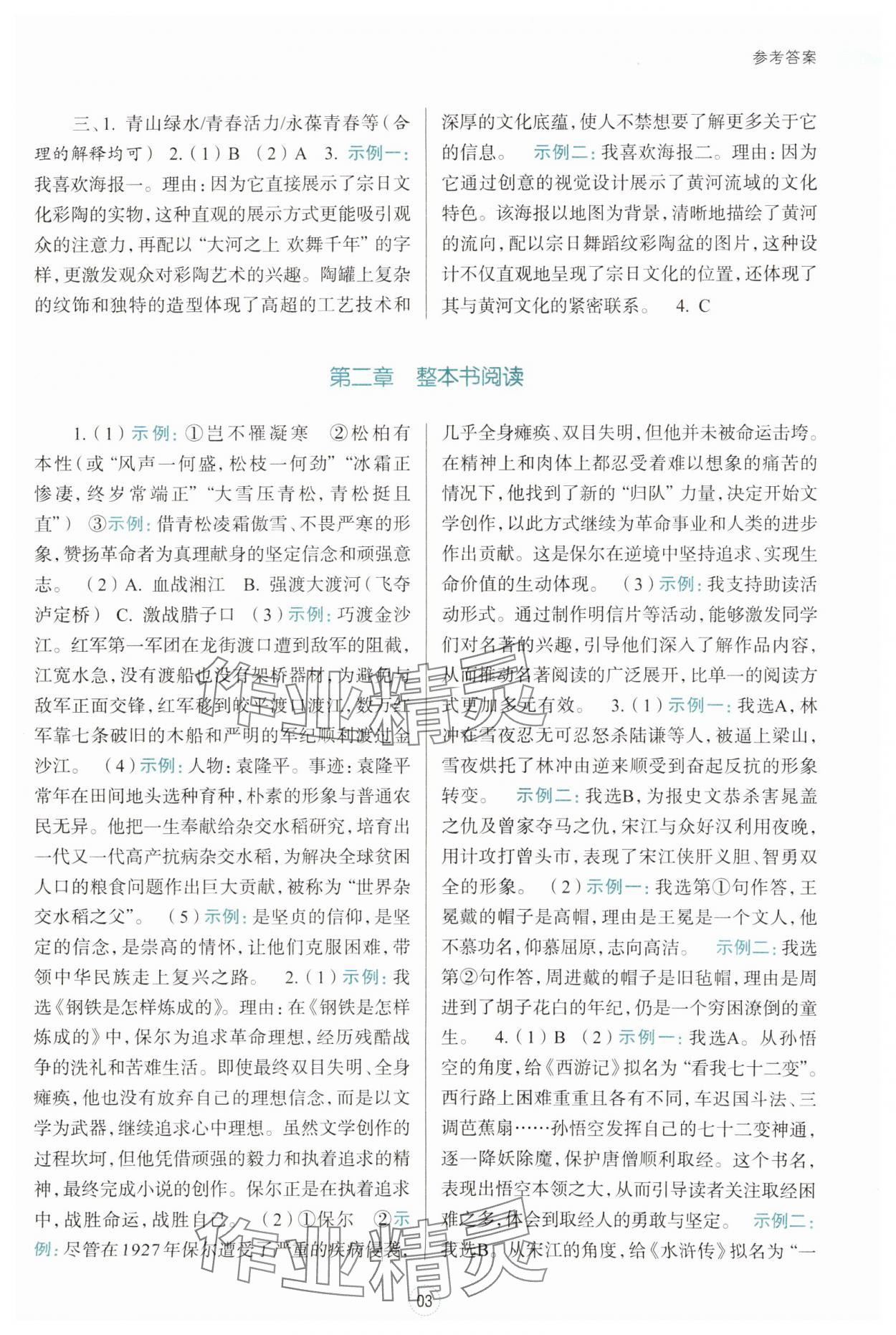 2025年初中學(xué)業(yè)水平考試復(fù)習(xí)導(dǎo)引語文 第3頁
