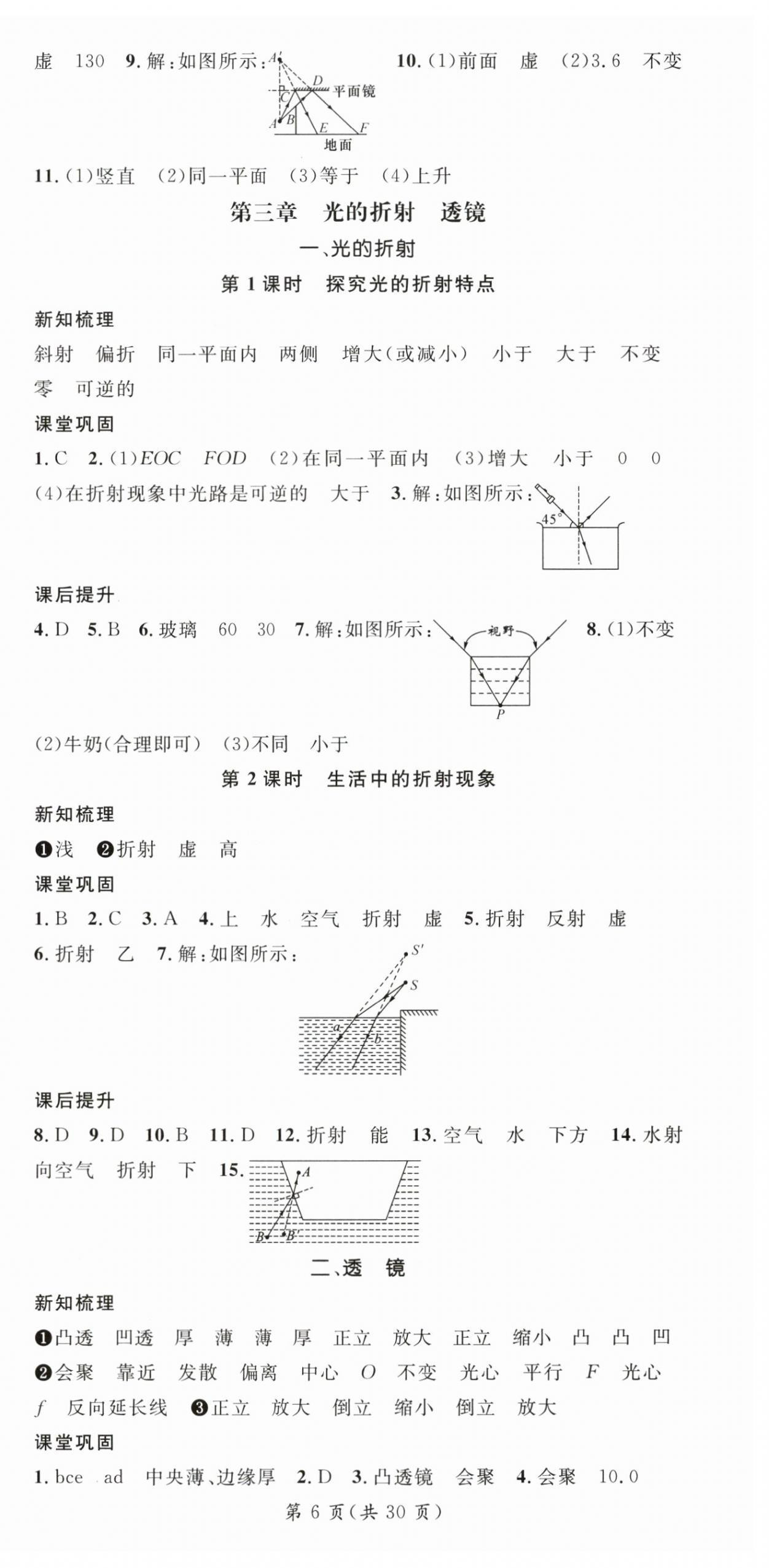2025年名師測(cè)控八年級(jí)物理上冊(cè)蘇科版陜西專版 第6頁(yè)