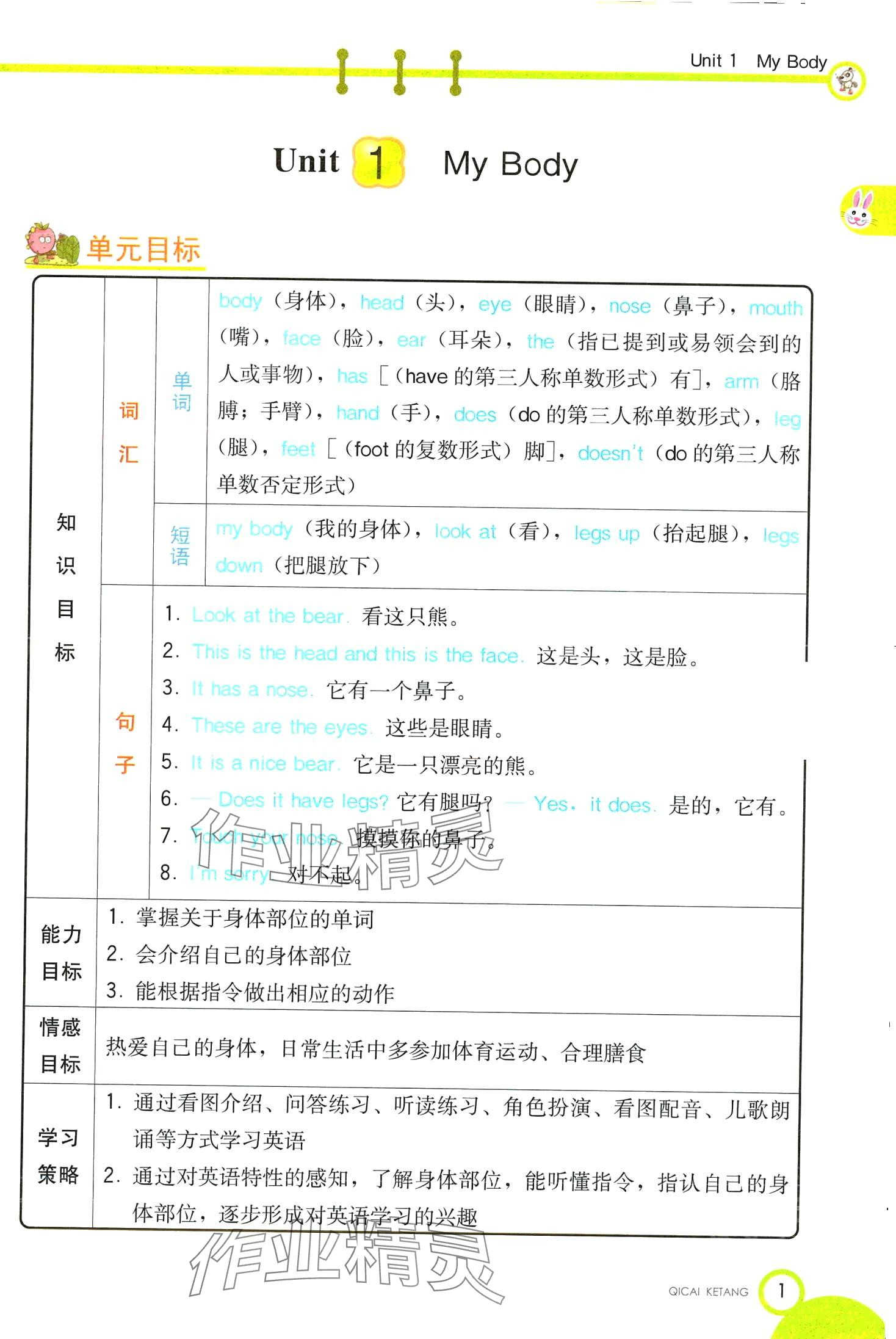 2024年教材課本三年級(jí)英語下冊(cè)陜旅版 第1頁