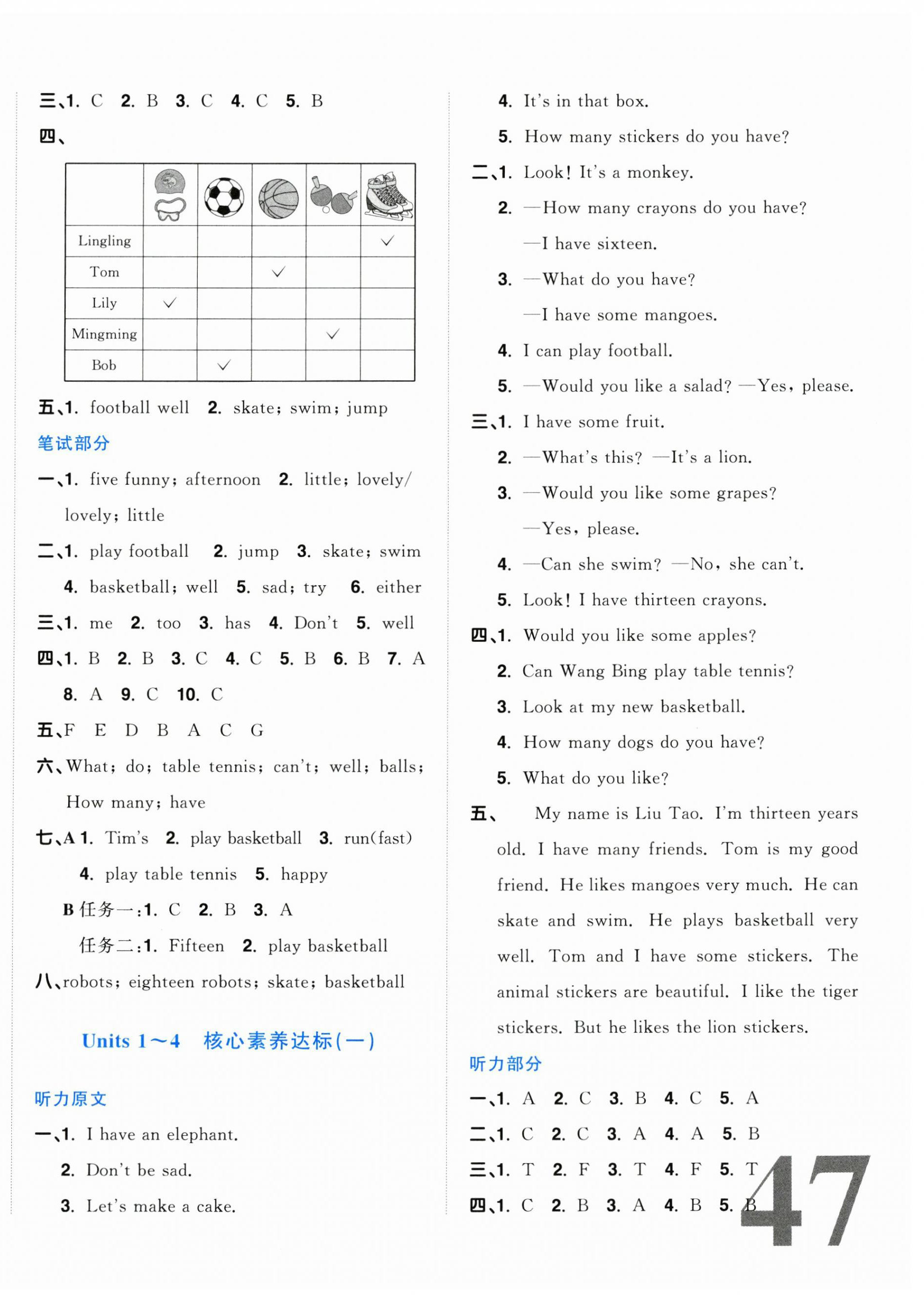 2024年陽光同學(xué)一線名師全優(yōu)好卷四年級(jí)英語上冊(cè)譯林版 第6頁