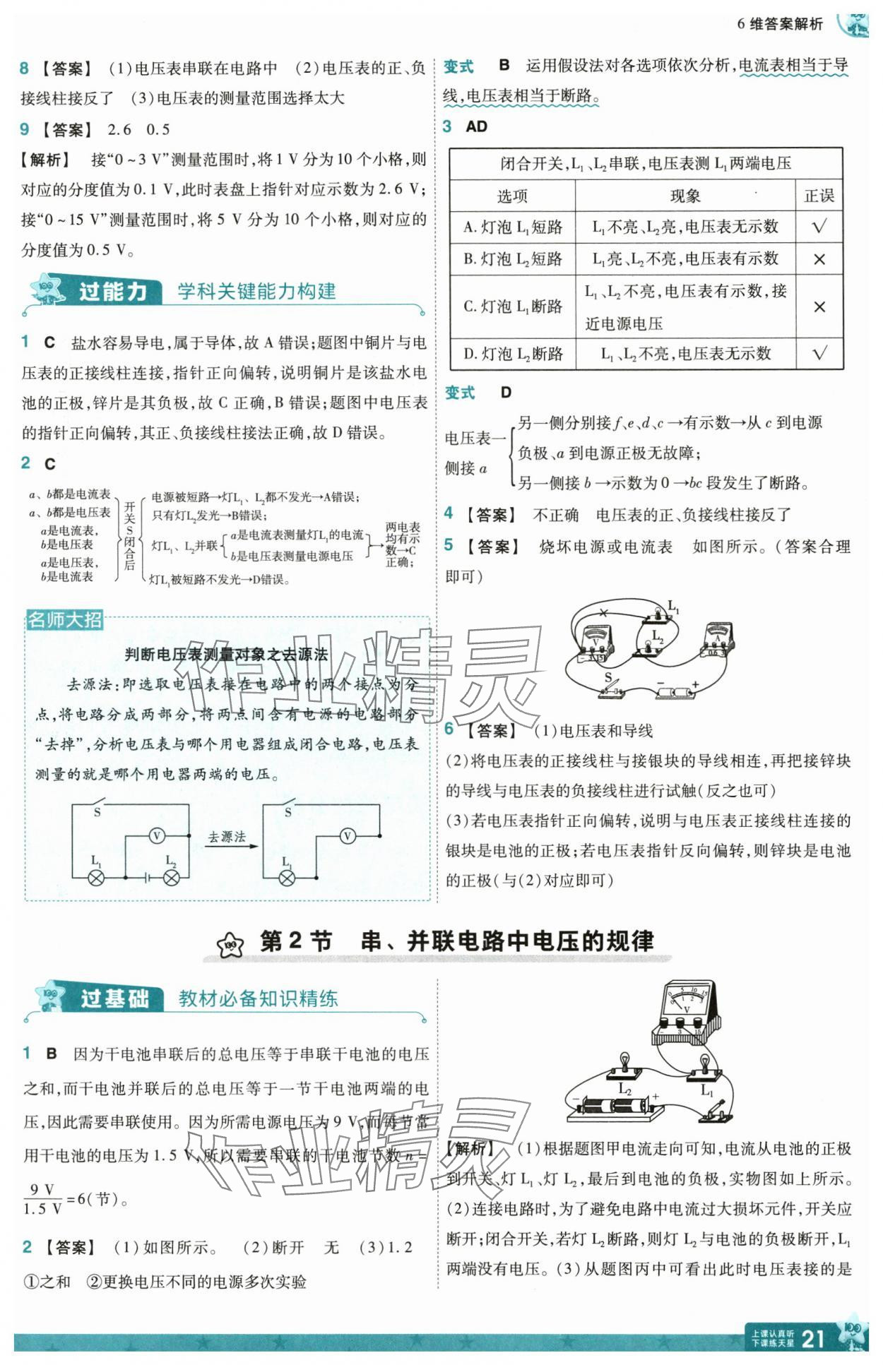 2025年一遍過九年級物理全一冊人教版 第21頁