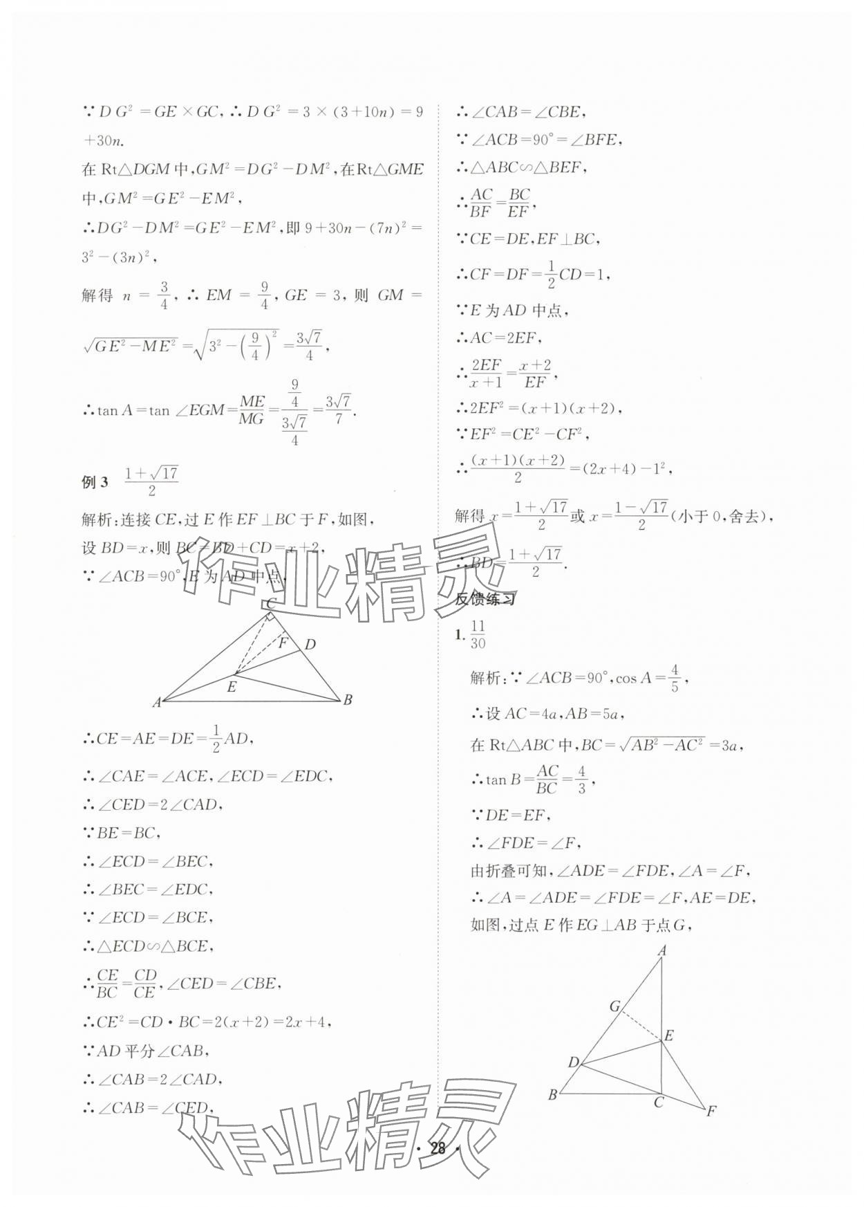 2025年數學愛好者同步訓練數學北師大版 第28頁