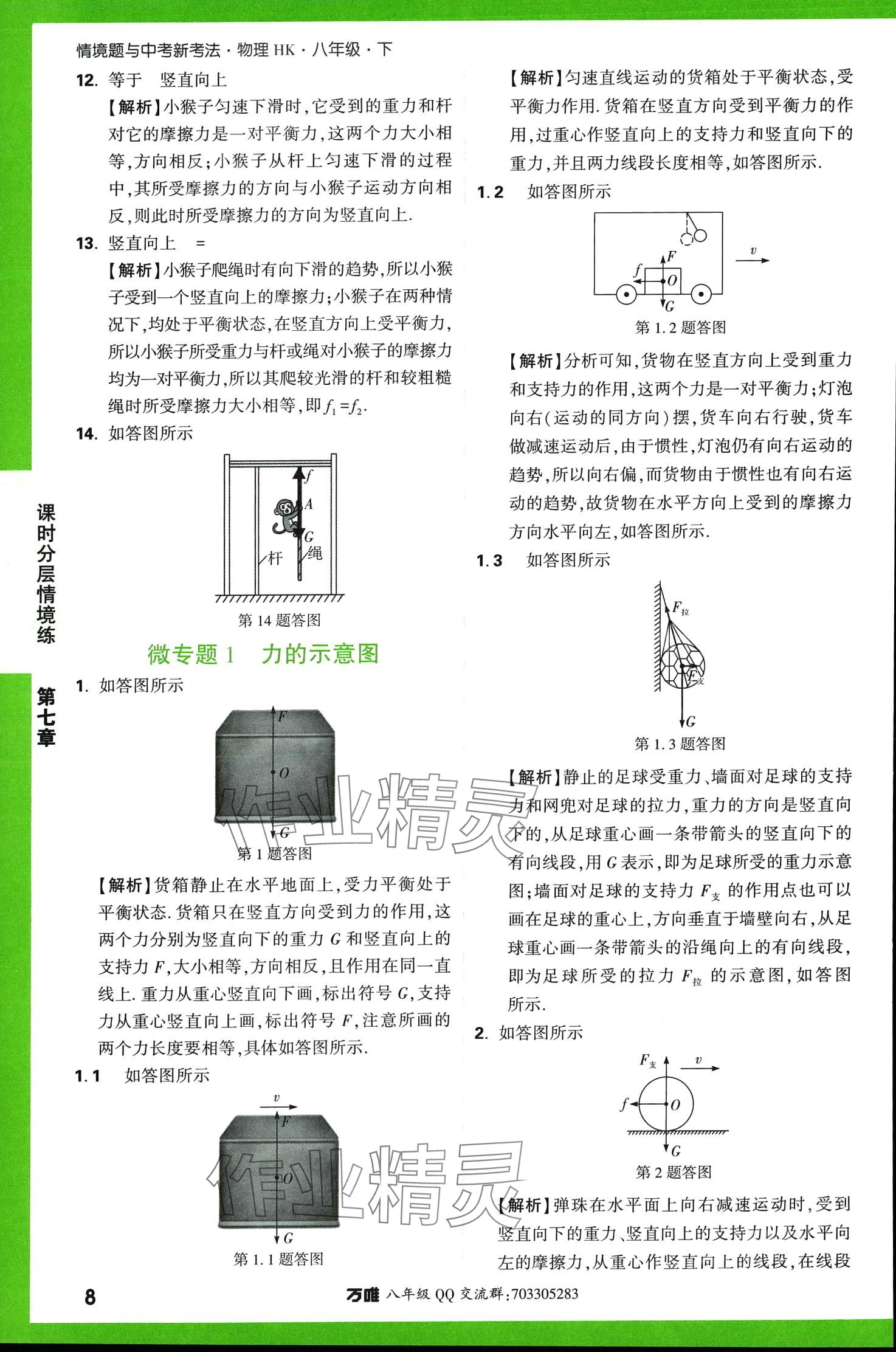 2024年萬唯中考情境題八年級物理下冊滬科版 第8頁