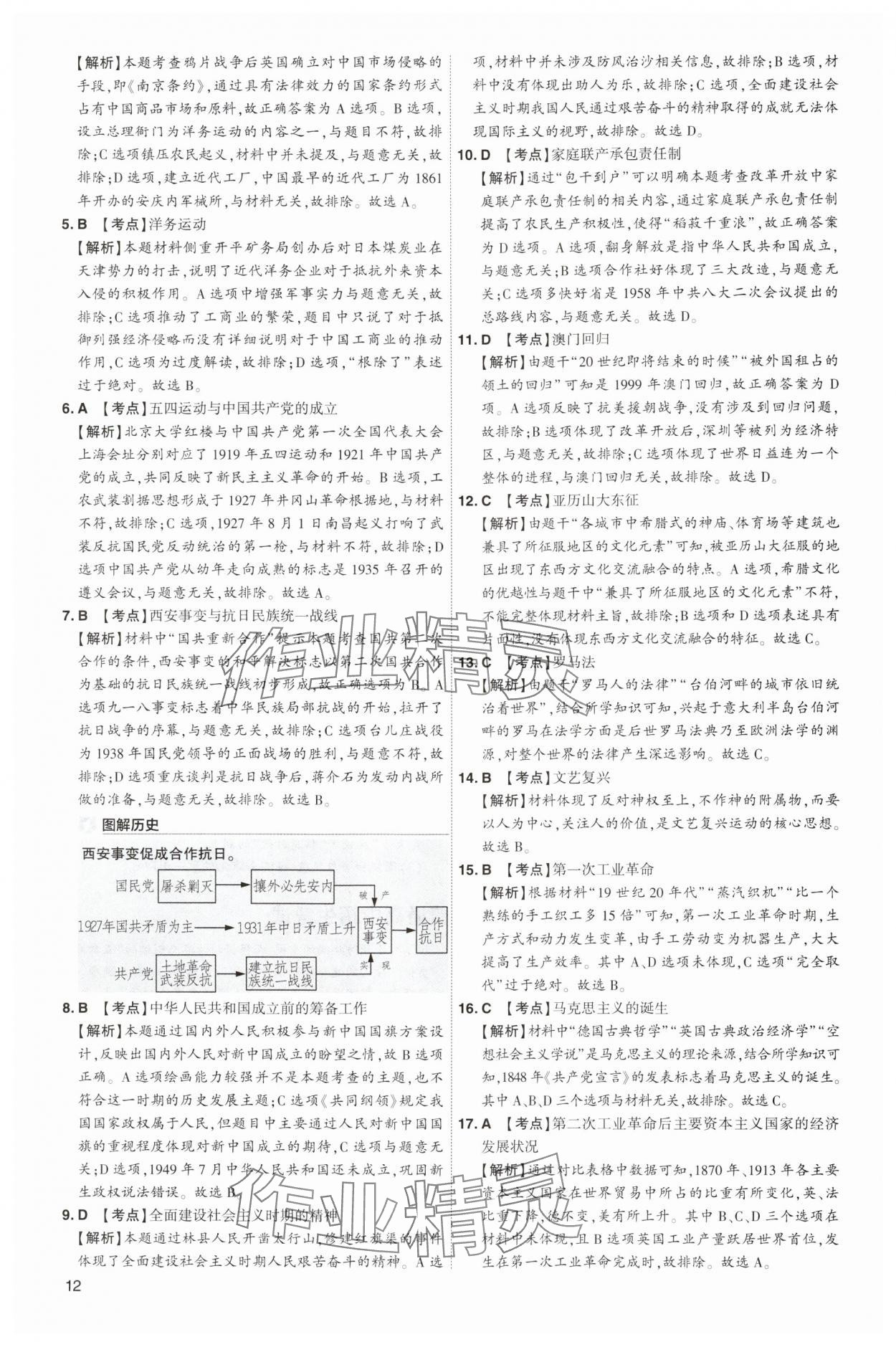 2025年中考導(dǎo)航東方出版社歷史河南專版 第12頁(yè)