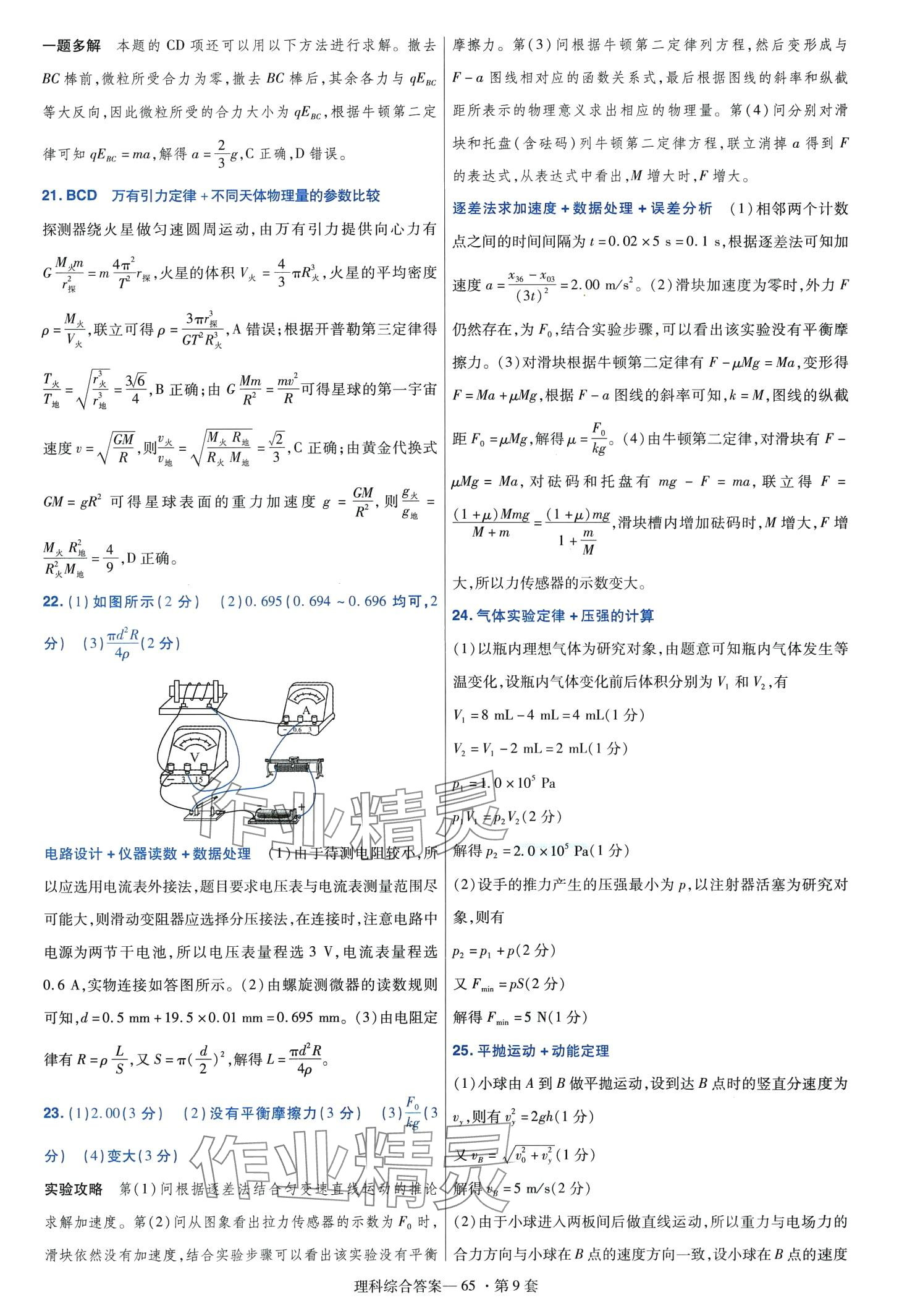 2024年高考沖刺優(yōu)秀模擬試卷匯編45套理綜 第67頁(yè)