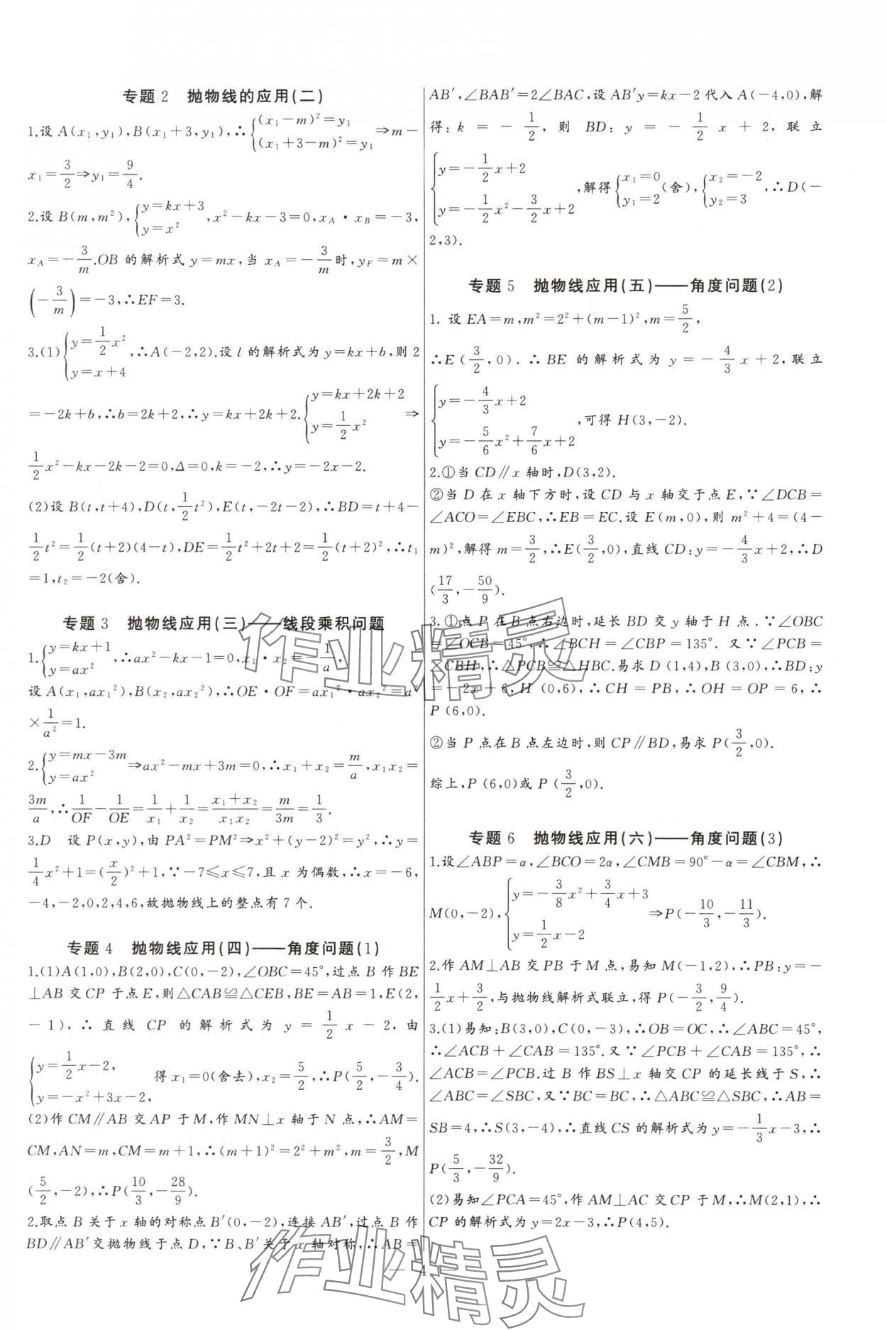 2024年新课堂新观察培优讲练九年级数学全一册人教版 第4页