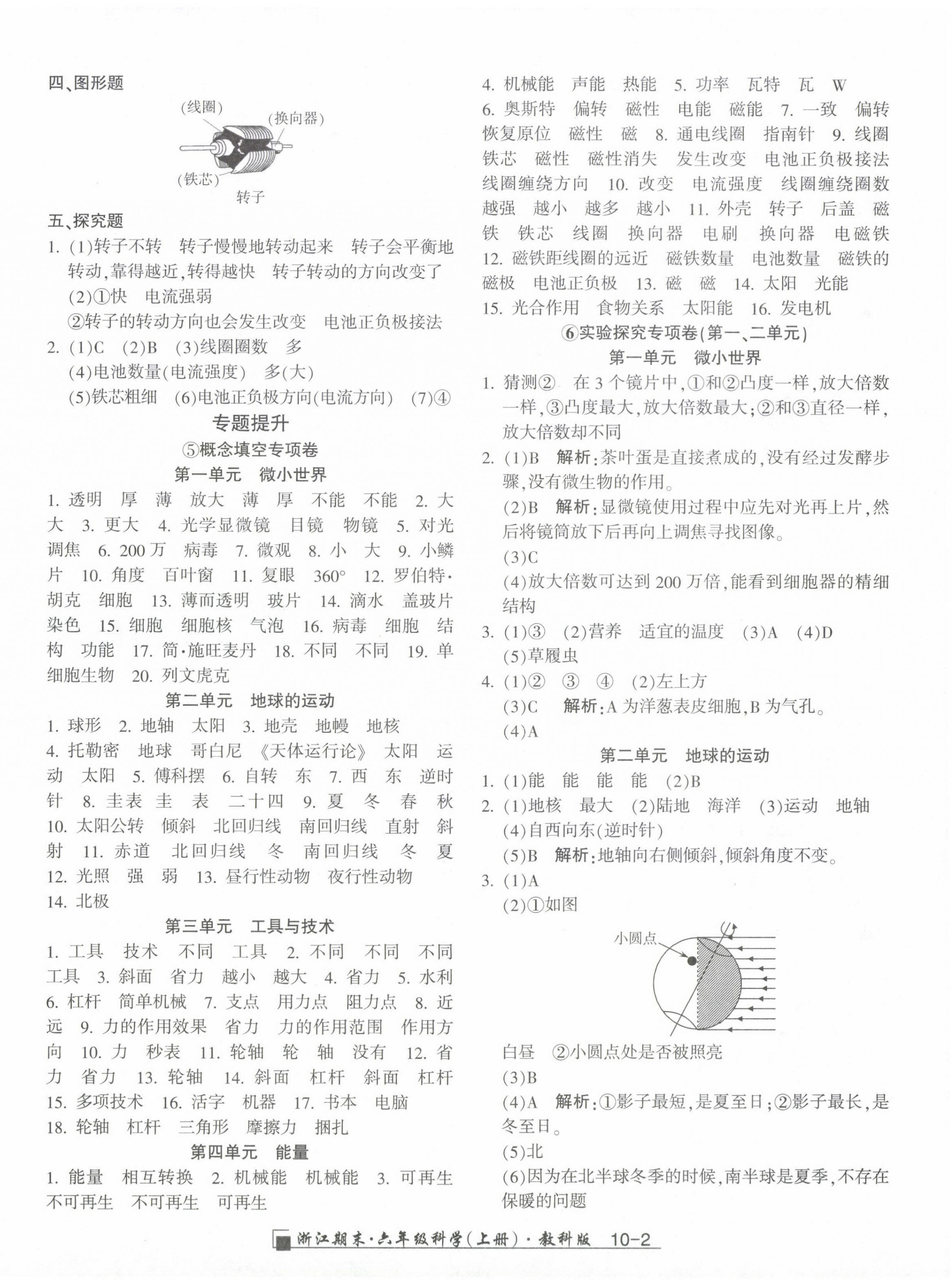 2023年勵(lì)耘書(shū)業(yè)浙江期末六年級(jí)科學(xué)上冊(cè)教科版 第2頁(yè)