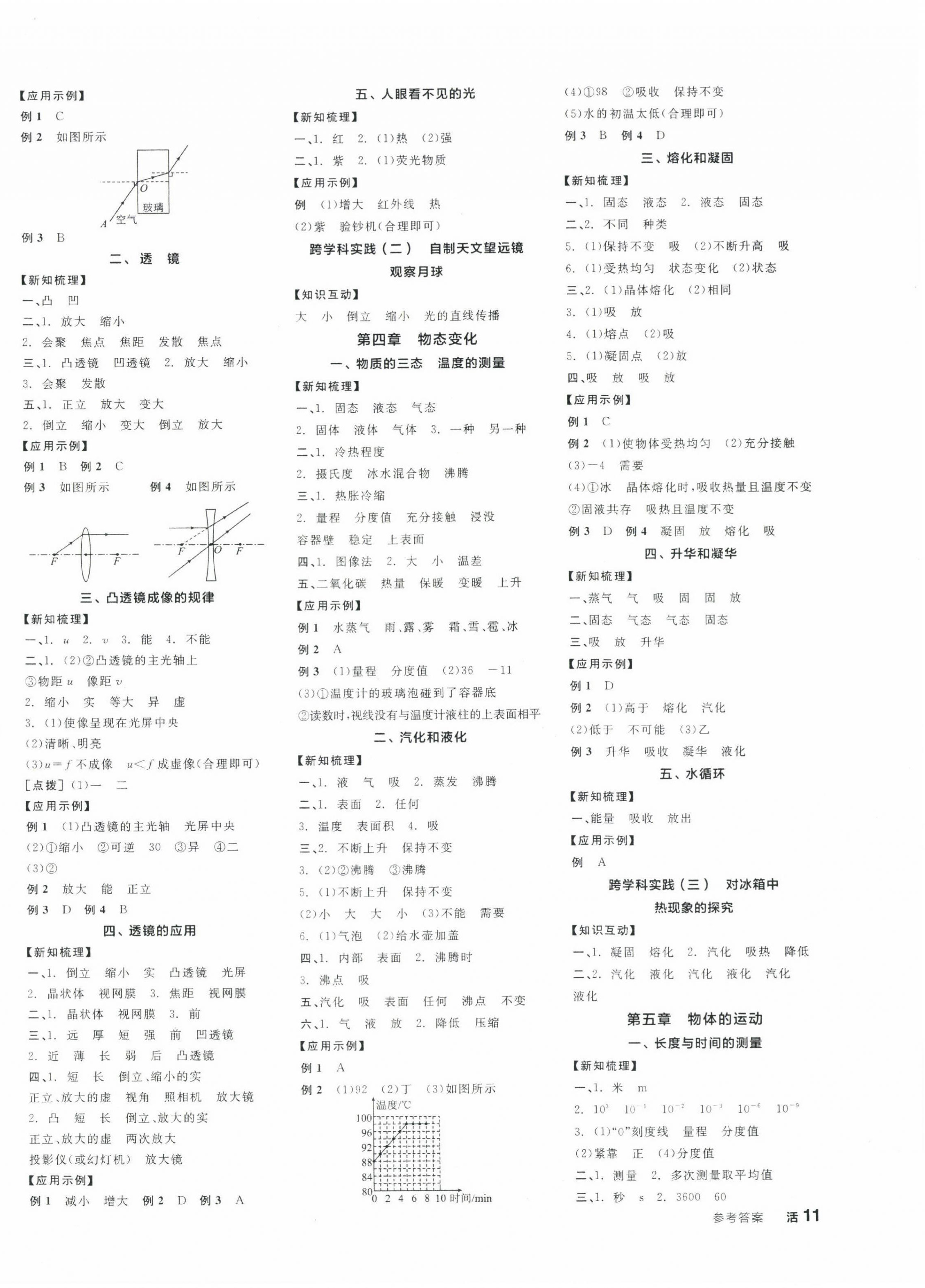 2024年全品學練考八年級物理上冊蘇科版 第2頁