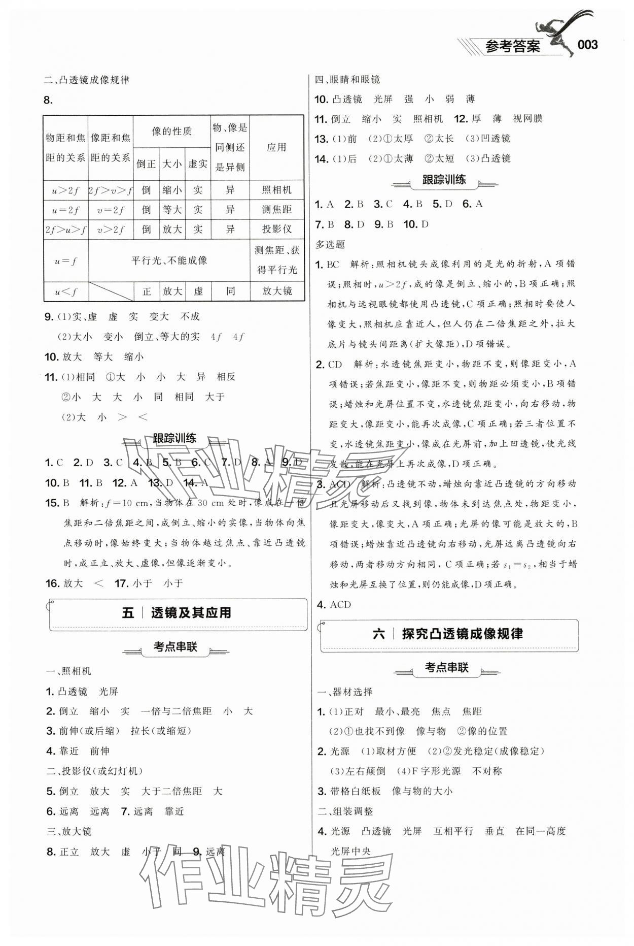 2025年中考沖刺物理課標(biāo)復(fù)習(xí)遼寧專版 參考答案第3頁(yè)