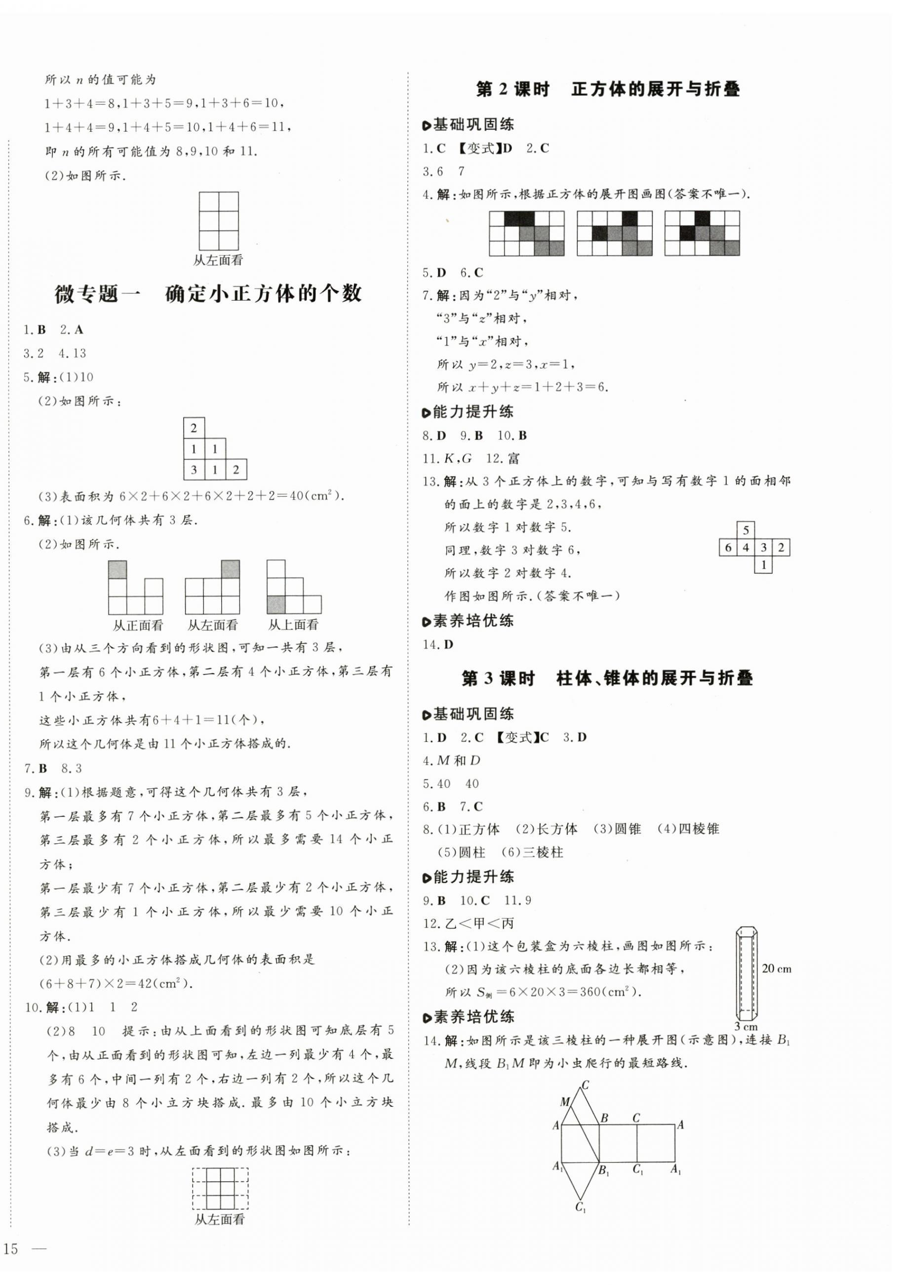 2024年练案六年级数学上册鲁教版五四制 第2页