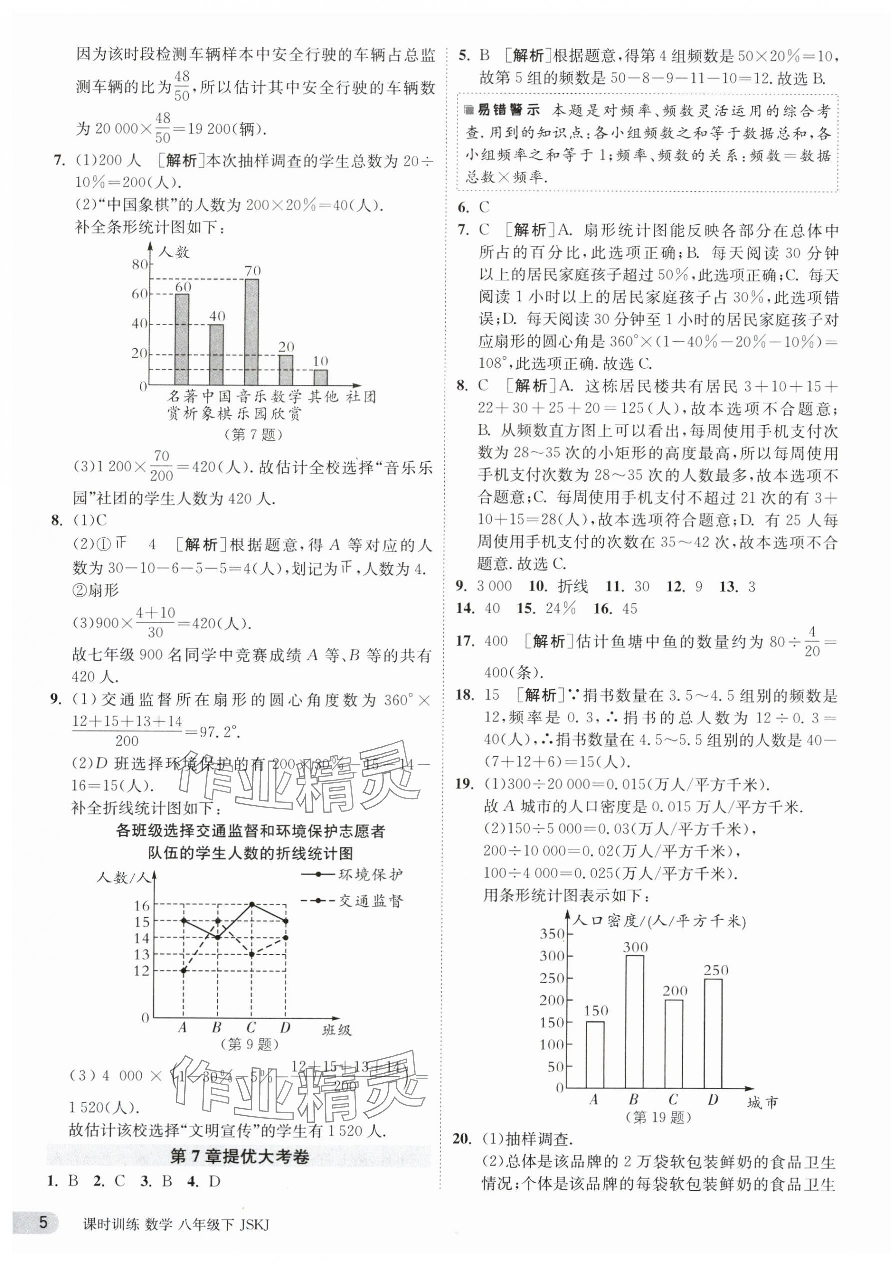 2024年課時(shí)訓(xùn)練八年級(jí)數(shù)學(xué)下冊蘇科版江蘇人民出版社 第5頁