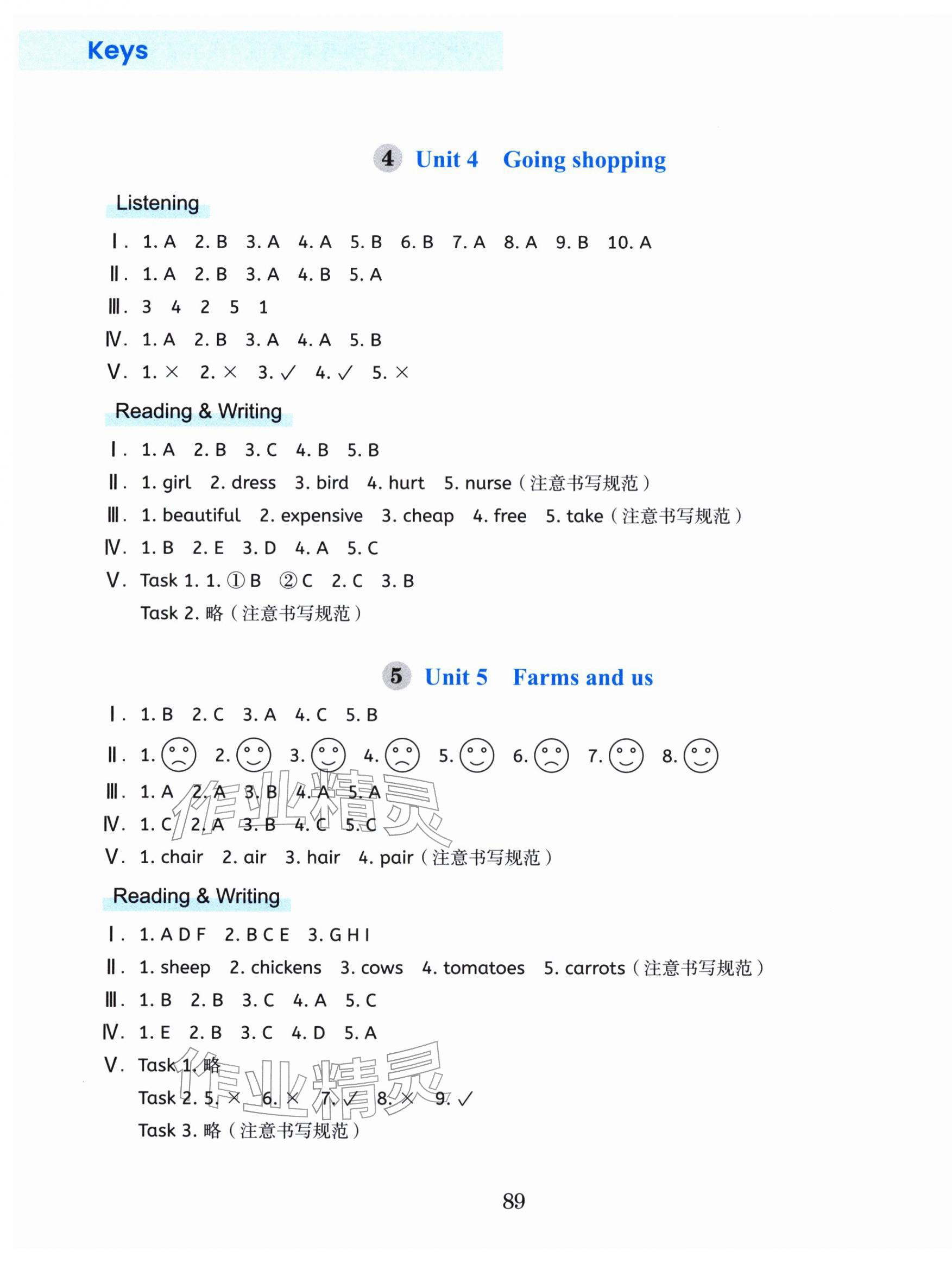 2026年单元加期末特训四年级英语下册人教版&nbsp;第17页