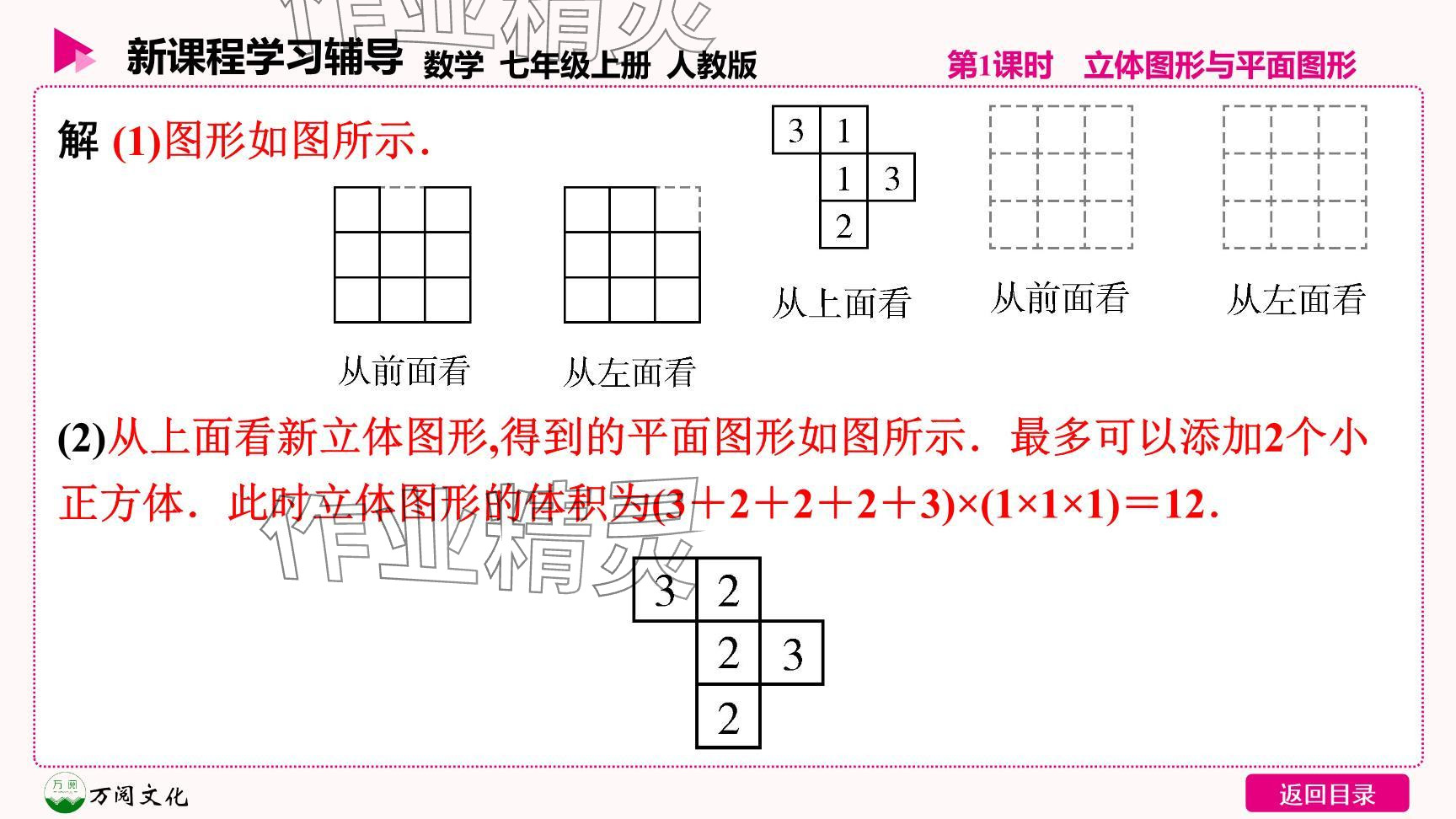 2024年新課程學(xué)習(xí)輔導(dǎo)七年級(jí)數(shù)學(xué)上冊(cè)人教版 參考答案第9頁