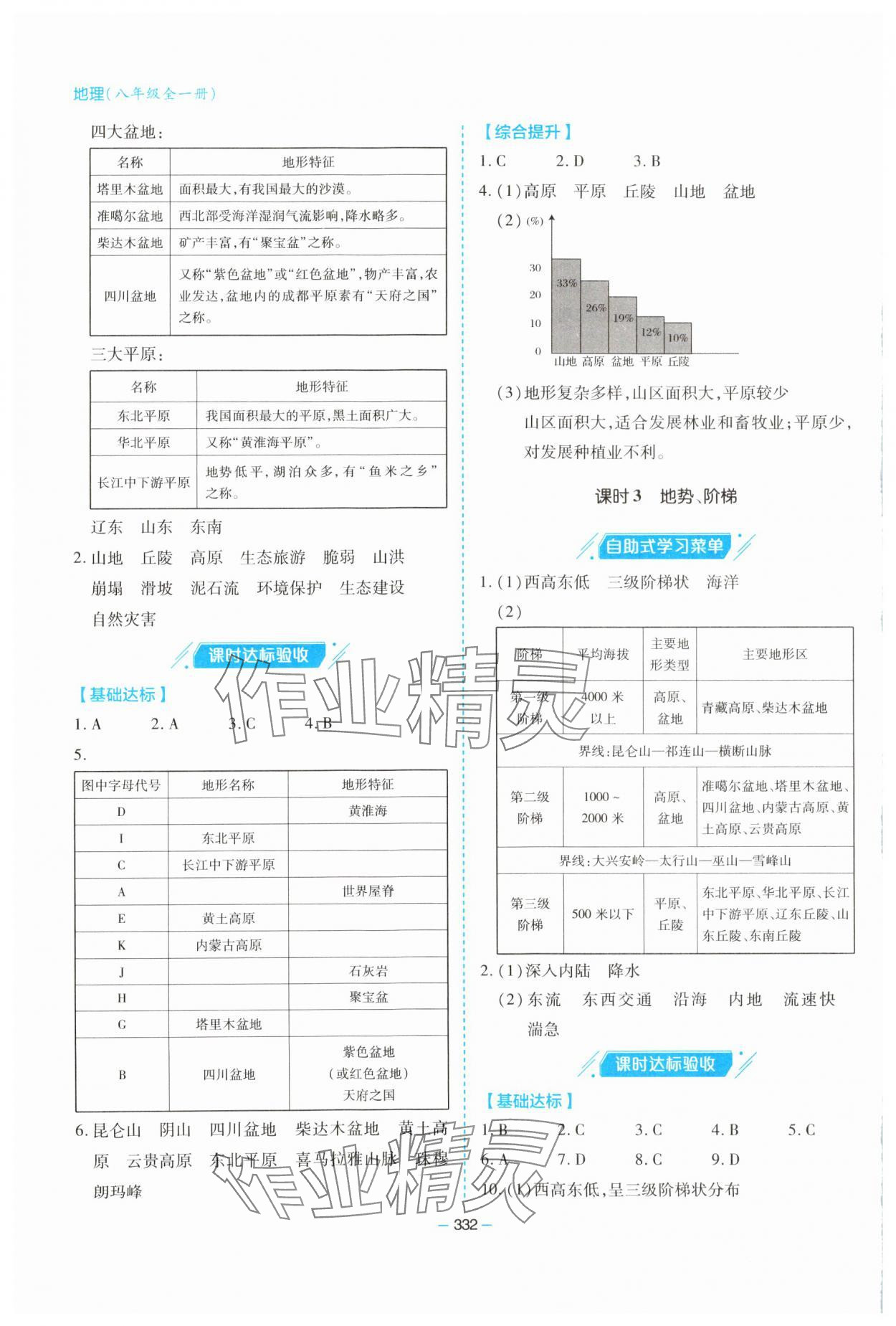 2023年新課堂學(xué)習與探究八年級地理全一冊湘教版 第4頁