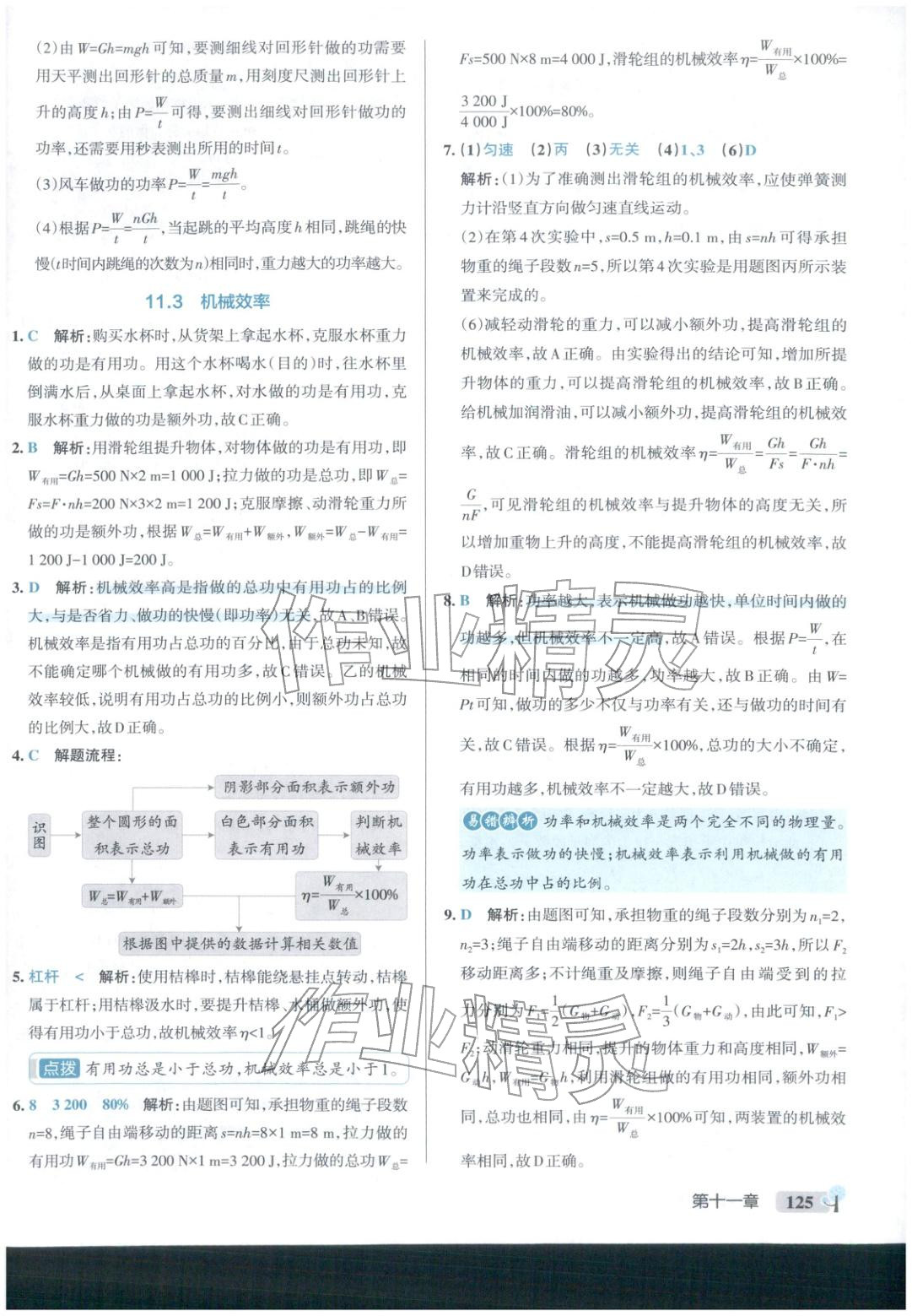 2025年绿卡初中创新题九年级物理全一册沪粤版&nbsp;参考答案第3页