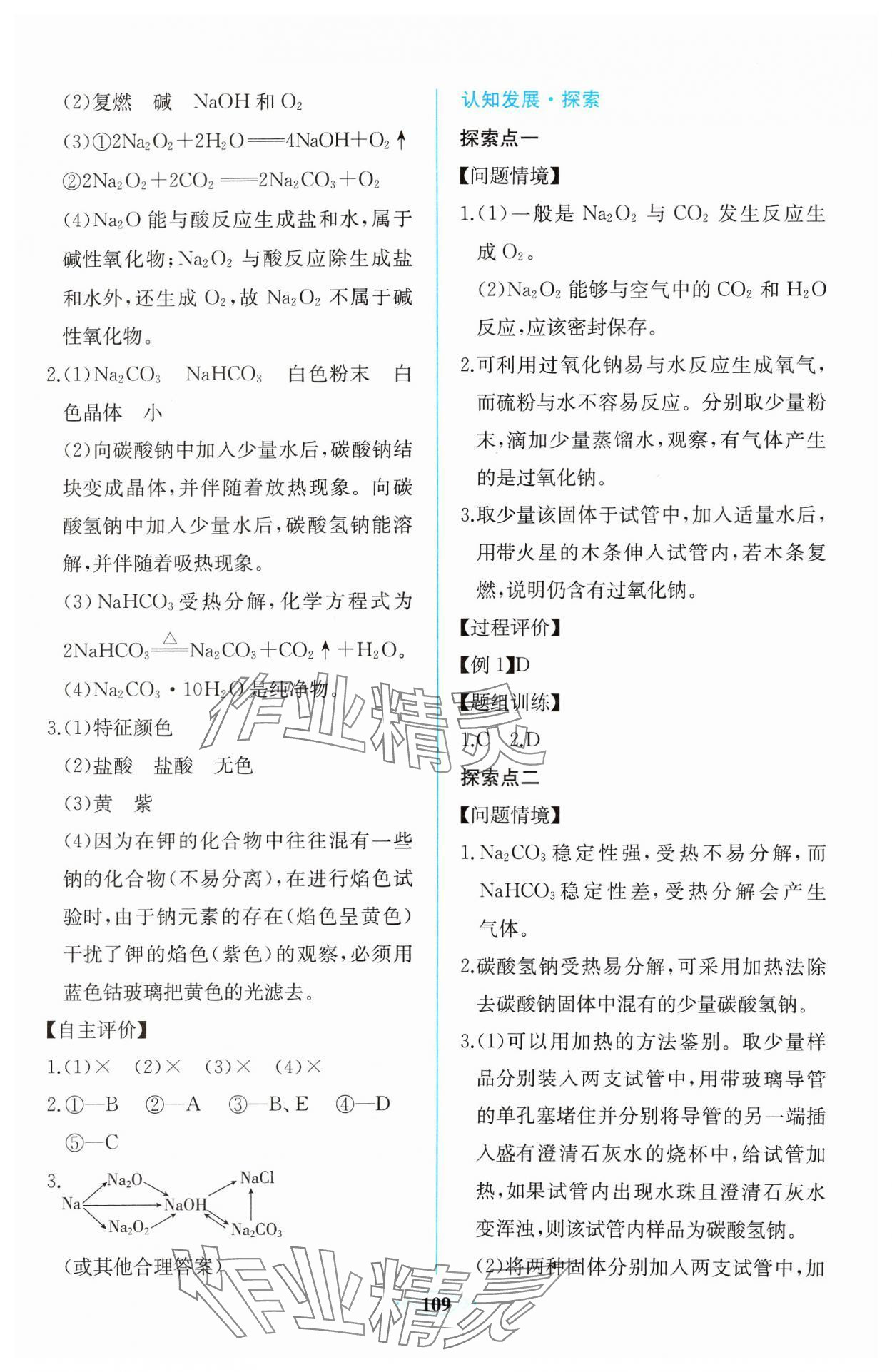 2023年同步解析與測評課時練人民教育出版社高中化學(xué)必修第一冊人教版增強版 第11頁