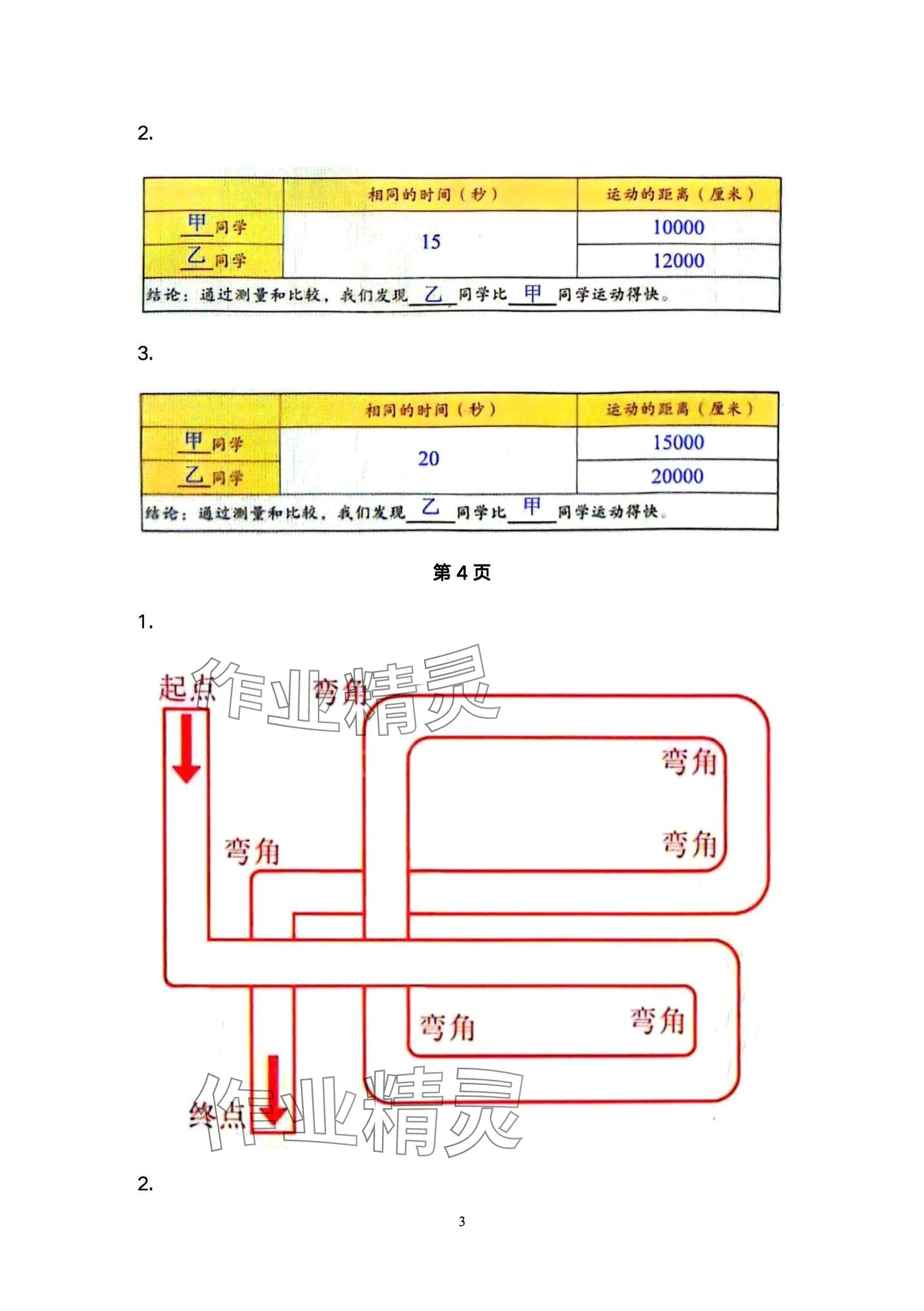 2024年學(xué)生活動手冊三年級科學(xué)下冊教科版教育科學(xué)出版社 第3頁