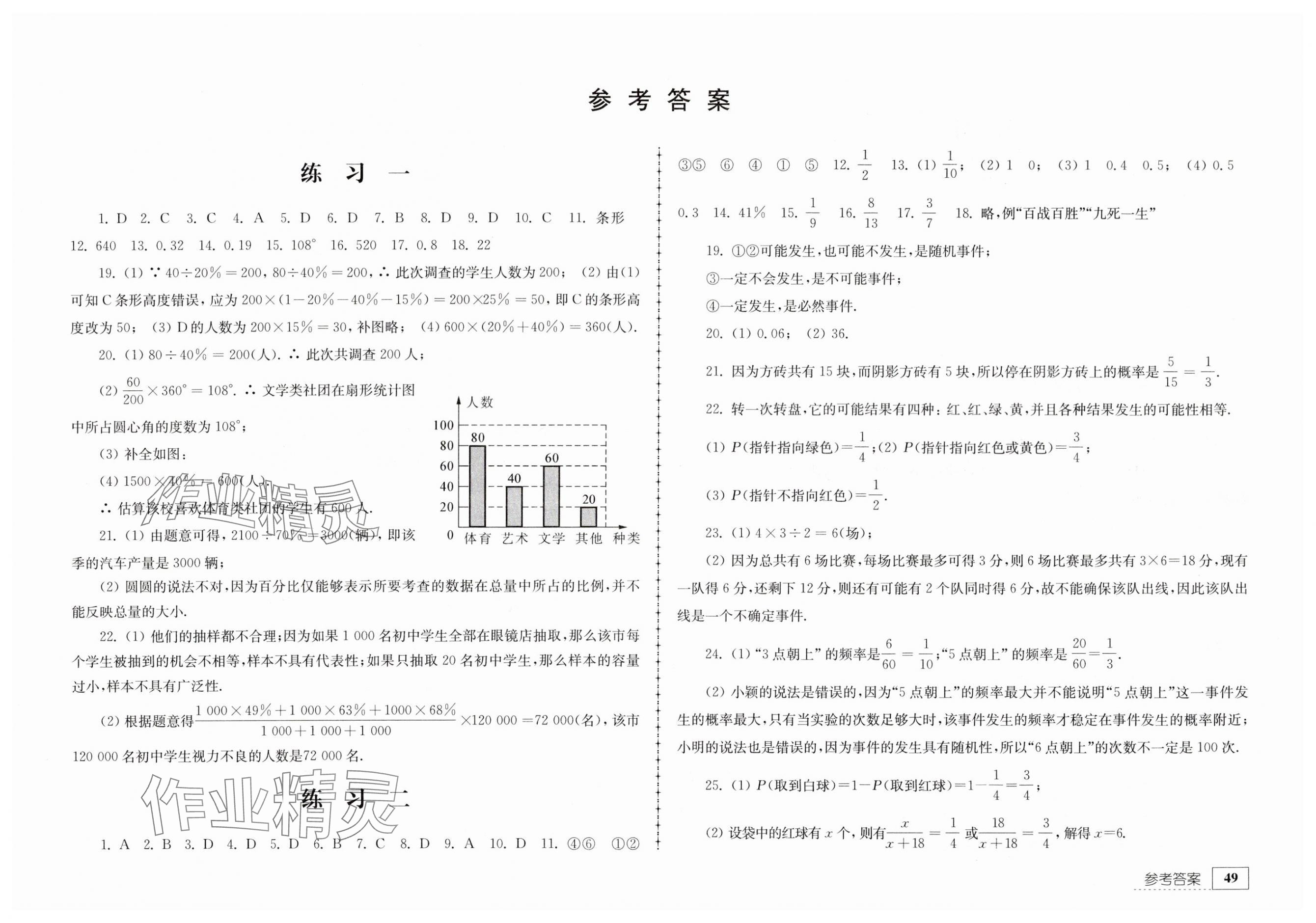 2024年暑假生活江蘇人民出版社八年級數學 第1頁