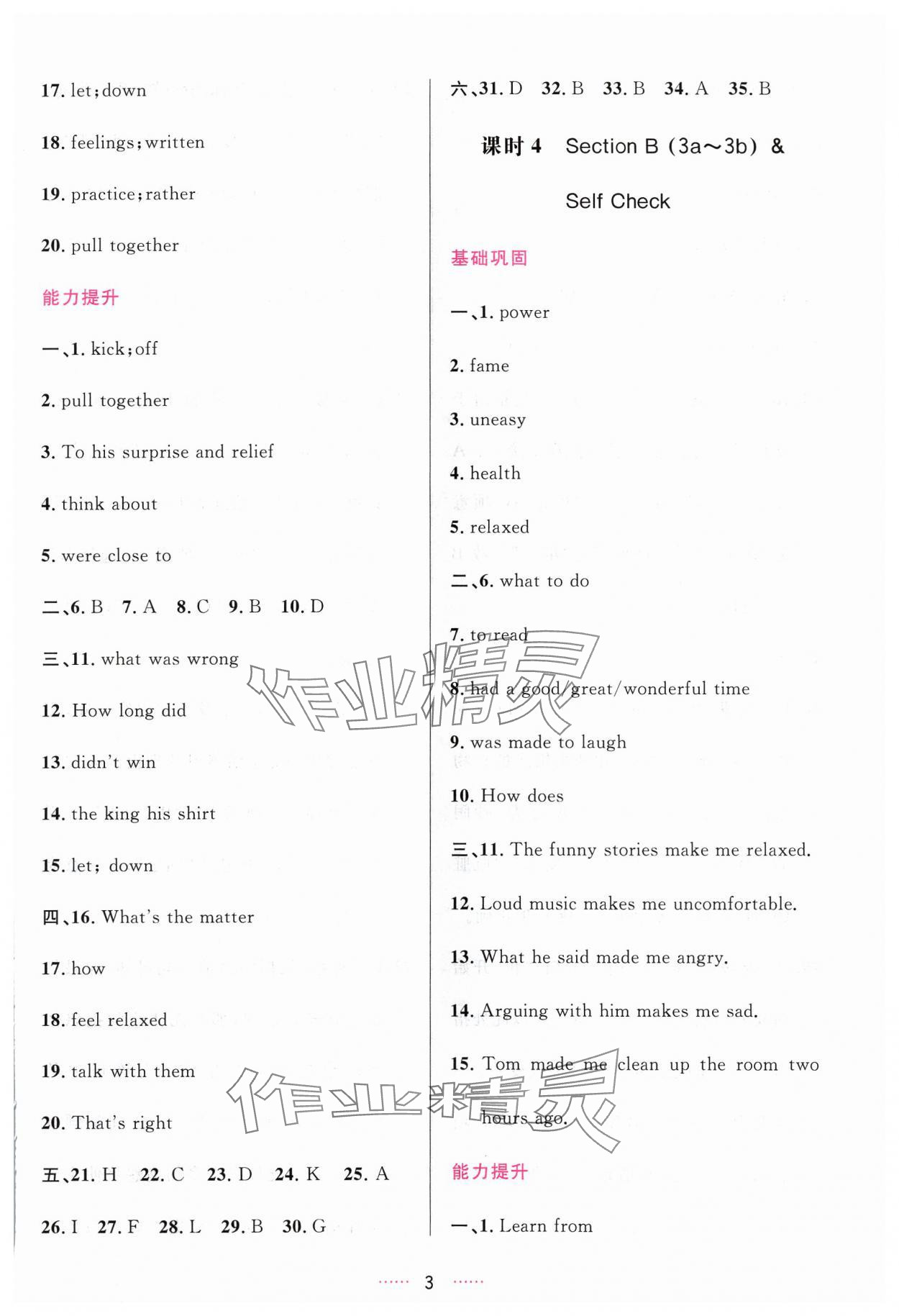 2024年三維數(shù)字課堂九年級英語下冊人教版 第3頁