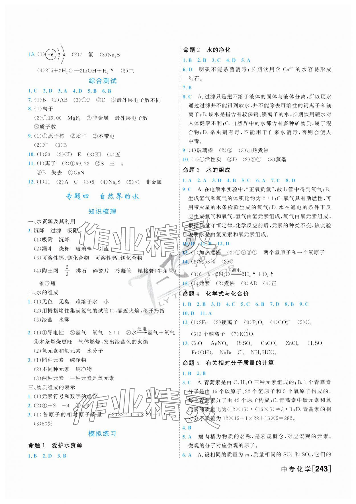 2025年一飛沖天中考專項精品試題分類化學 第3頁