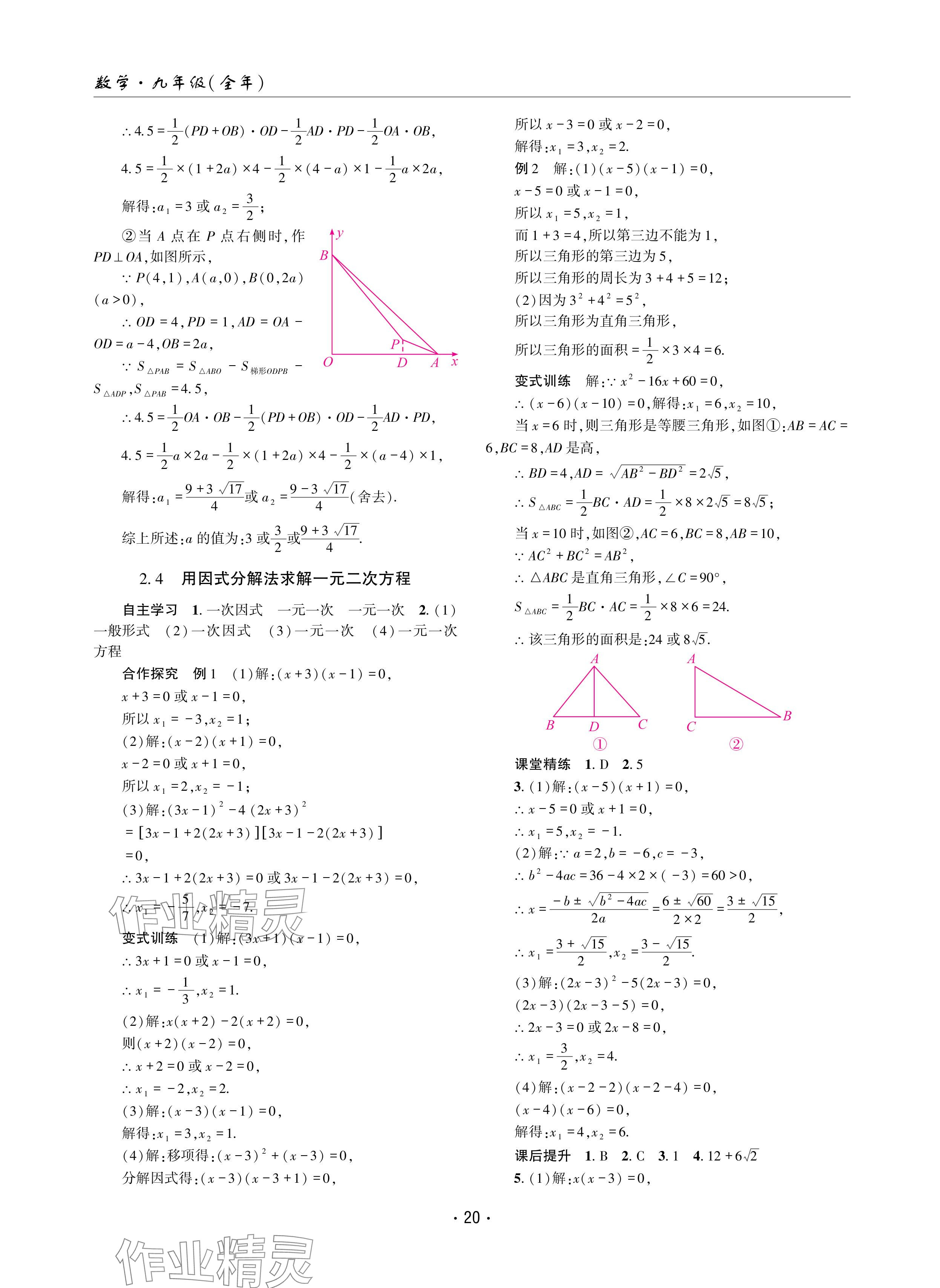 2024年理科愛好者九年級(jí)數(shù)學(xué)全一冊(cè)北師大版第10-11期 參考答案第19頁