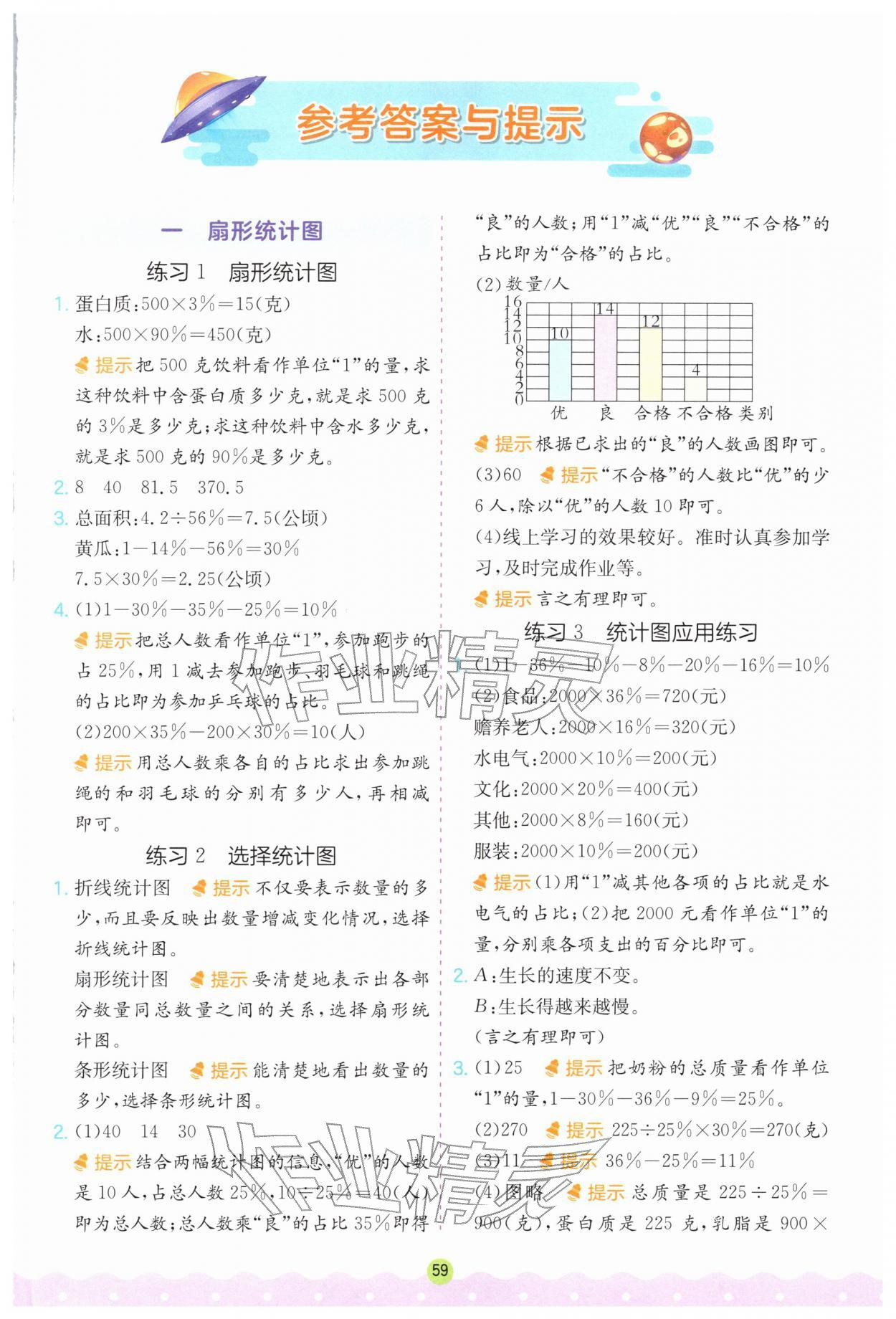 2026年春雨教育小学数学应用题解题高手六年级下册苏教版&nbsp;第1页