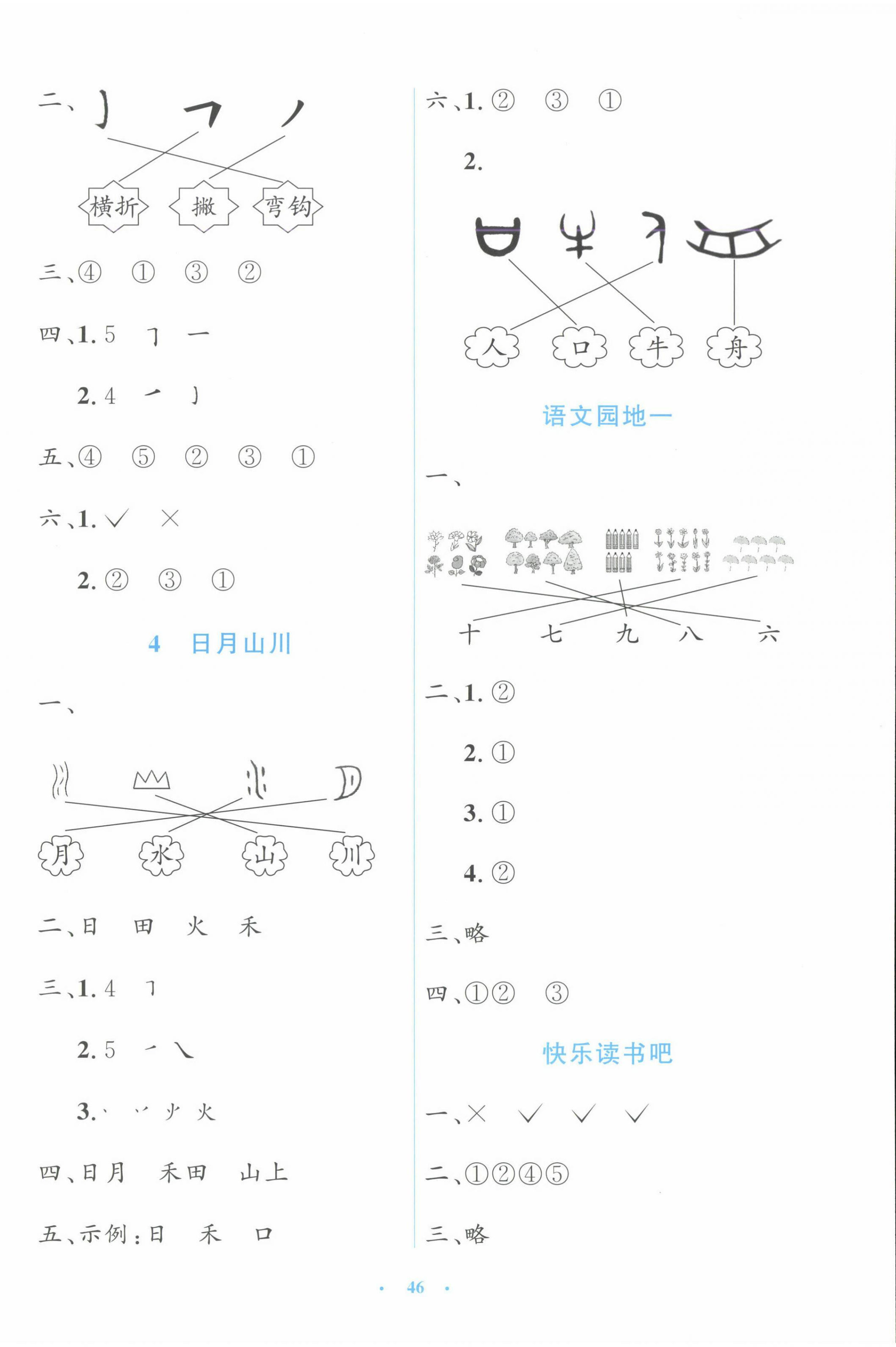 2024年同步测控优化设计一年级语文上册人教版增强版 第2页