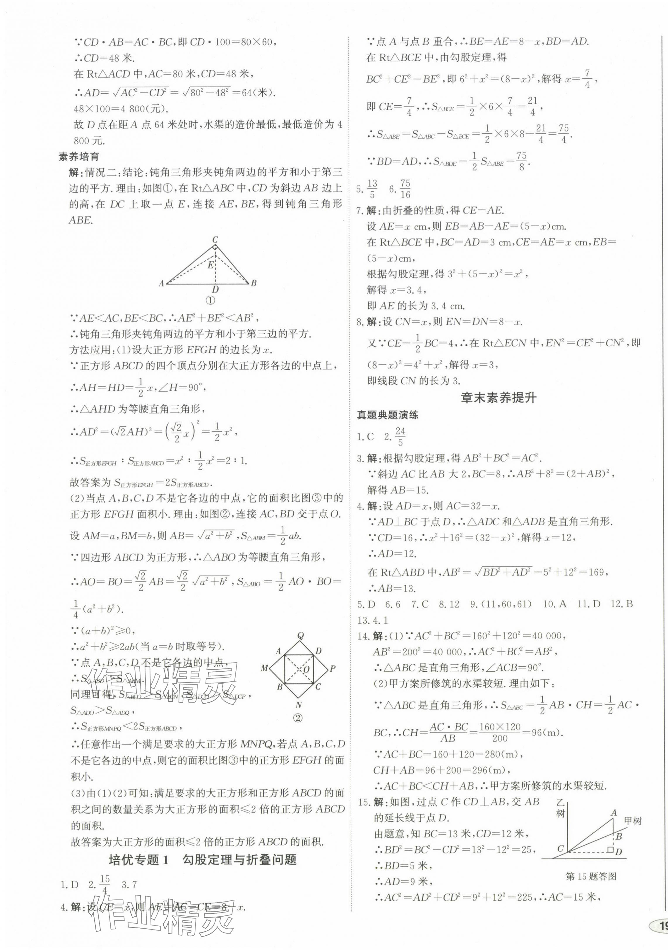 2024年中考檔案初中同步學(xué)案導(dǎo)學(xué)八年級(jí)數(shù)學(xué)上冊(cè)北師大版青島專(zhuān)版 第3頁(yè)