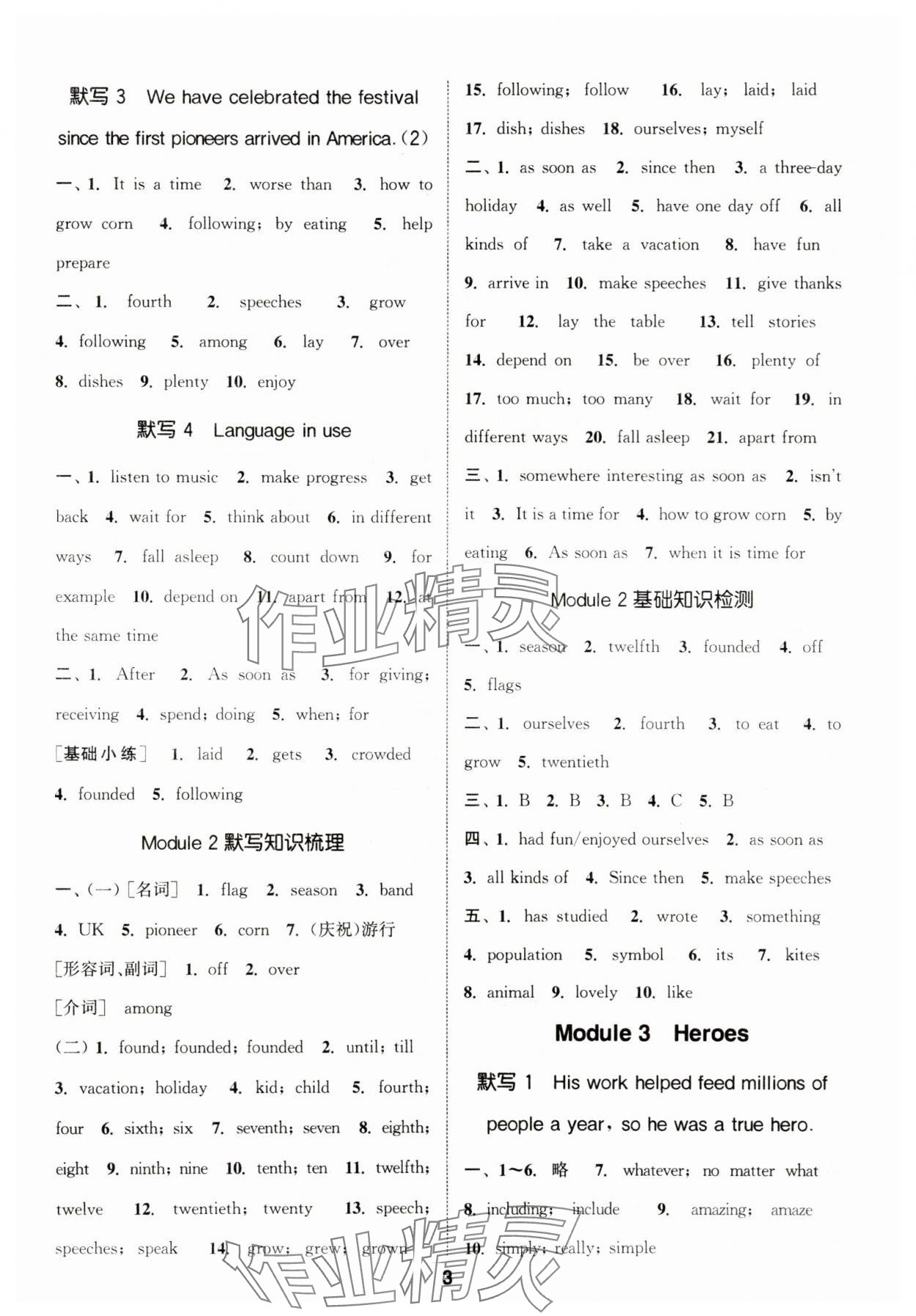 2025年默寫能手九年級英語全一冊外研版 第3頁