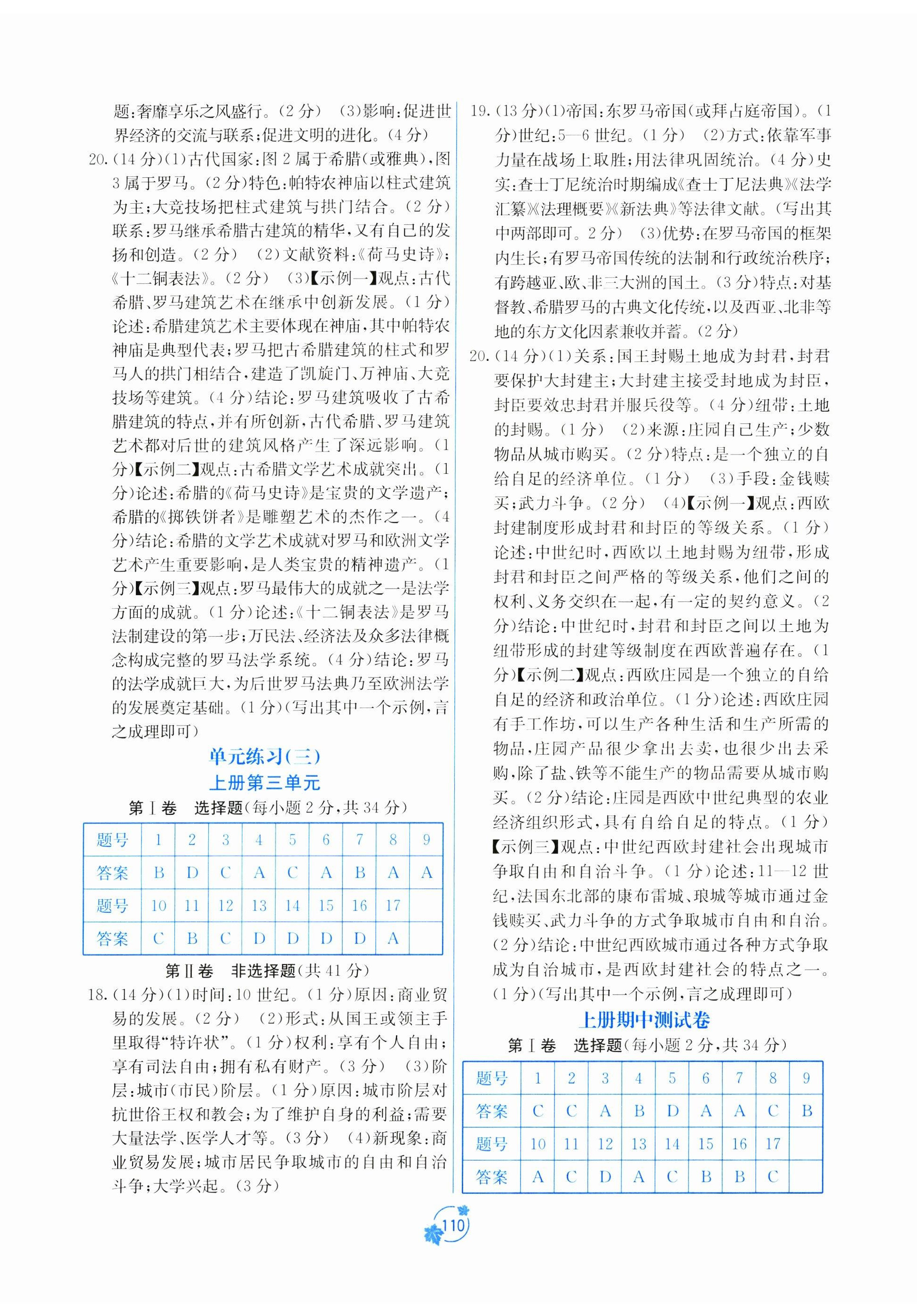 2024年自主學(xué)習(xí)能力測(cè)評(píng)單元測(cè)試九年級(jí)歷史全一冊(cè)人教版A版 第2頁