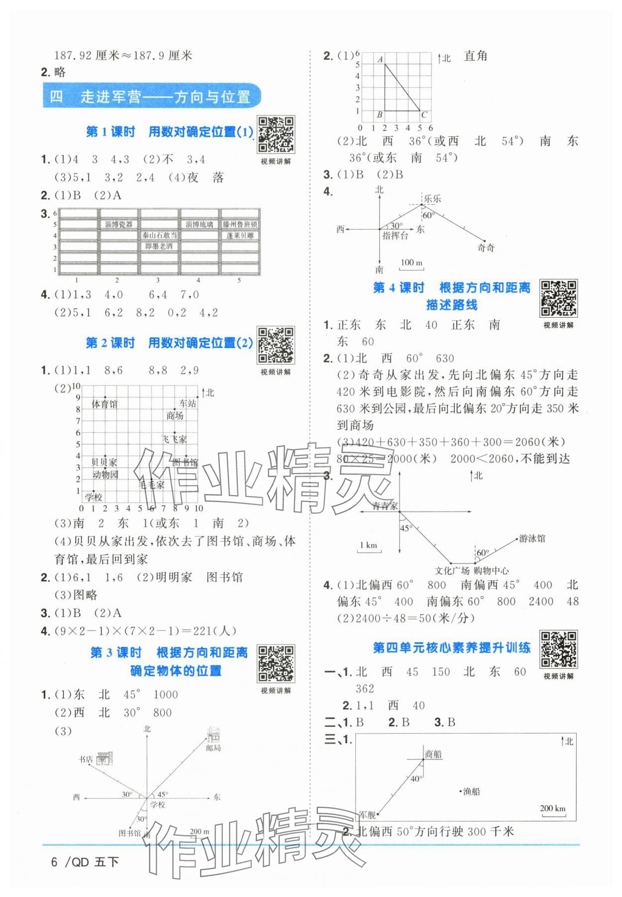 2025年阳光同学课时优化作业五年级数学下册青岛版山东专版 第6页