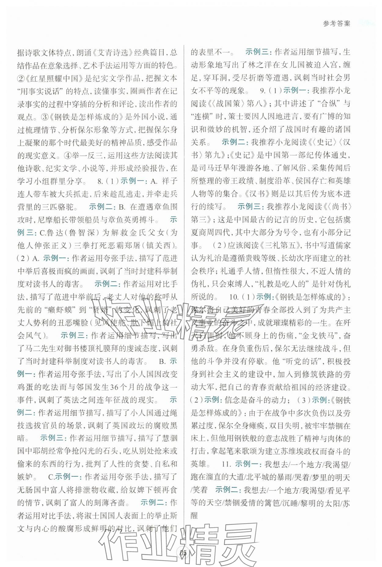 2025年初中學(xué)業(yè)水平考試復(fù)習(xí)導(dǎo)引語(yǔ)文 第5頁(yè)