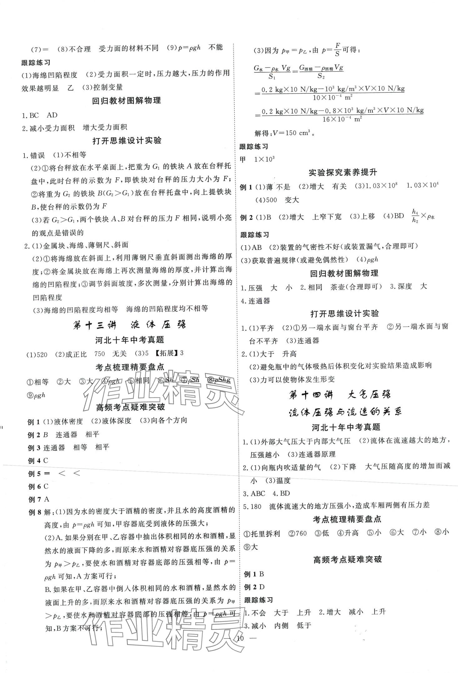 2024年中考新航標(biāo)初中學(xué)考復(fù)習(xí)方案物理中考河北專版 第9頁(yè)
