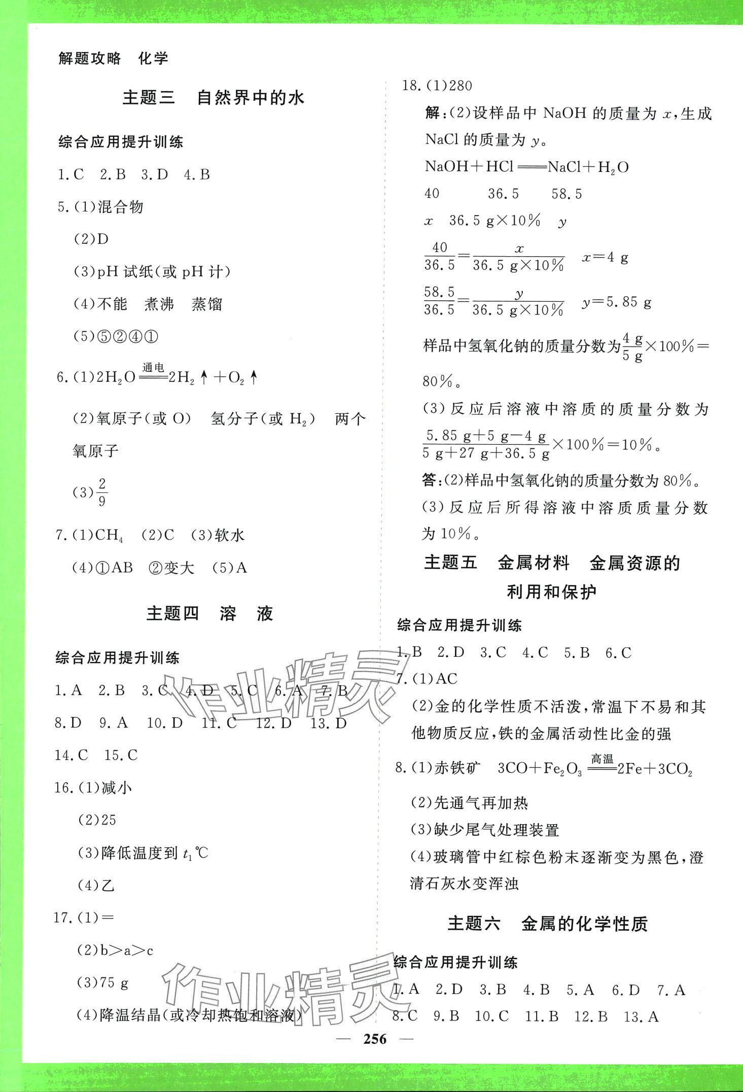 2024年解题攻略化学中考 第2页